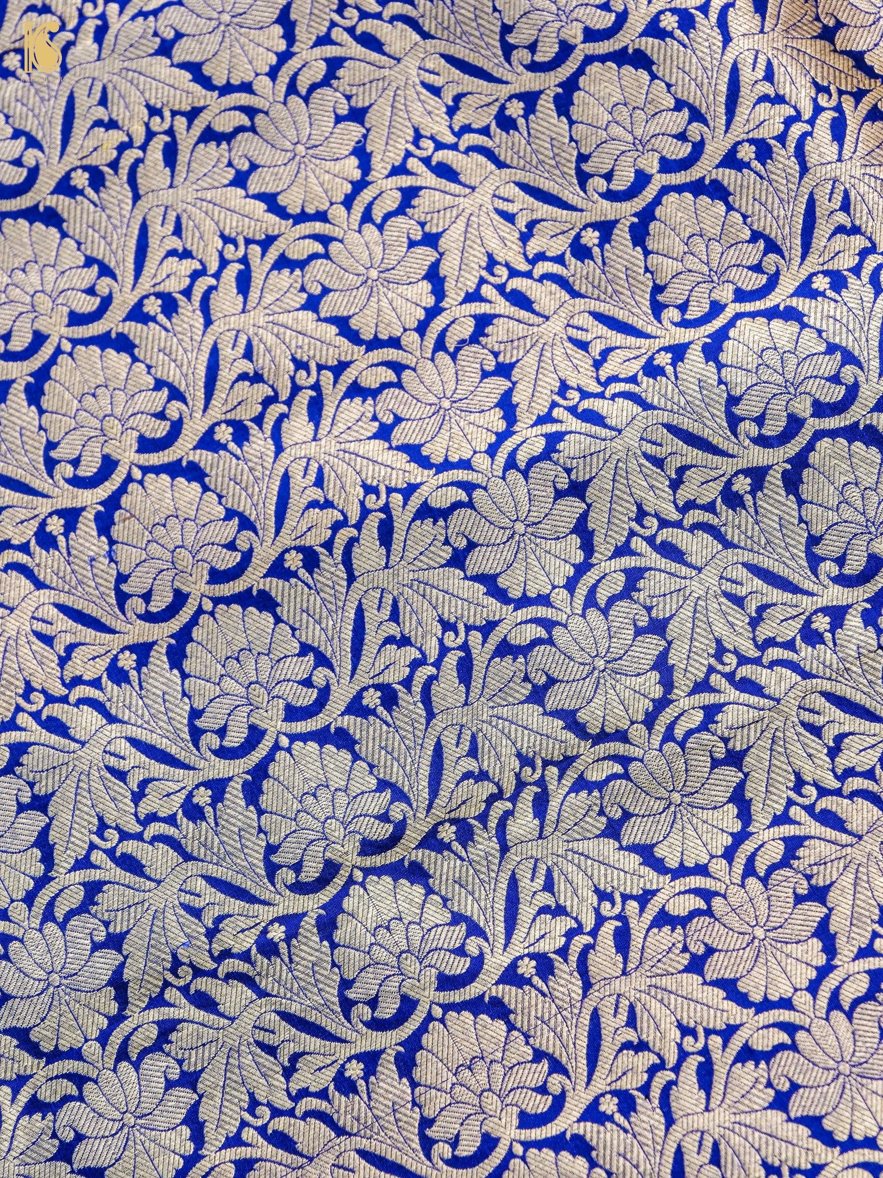 Handloom Banarasi Katan Silk Kalidar Pankhuri Lehenga