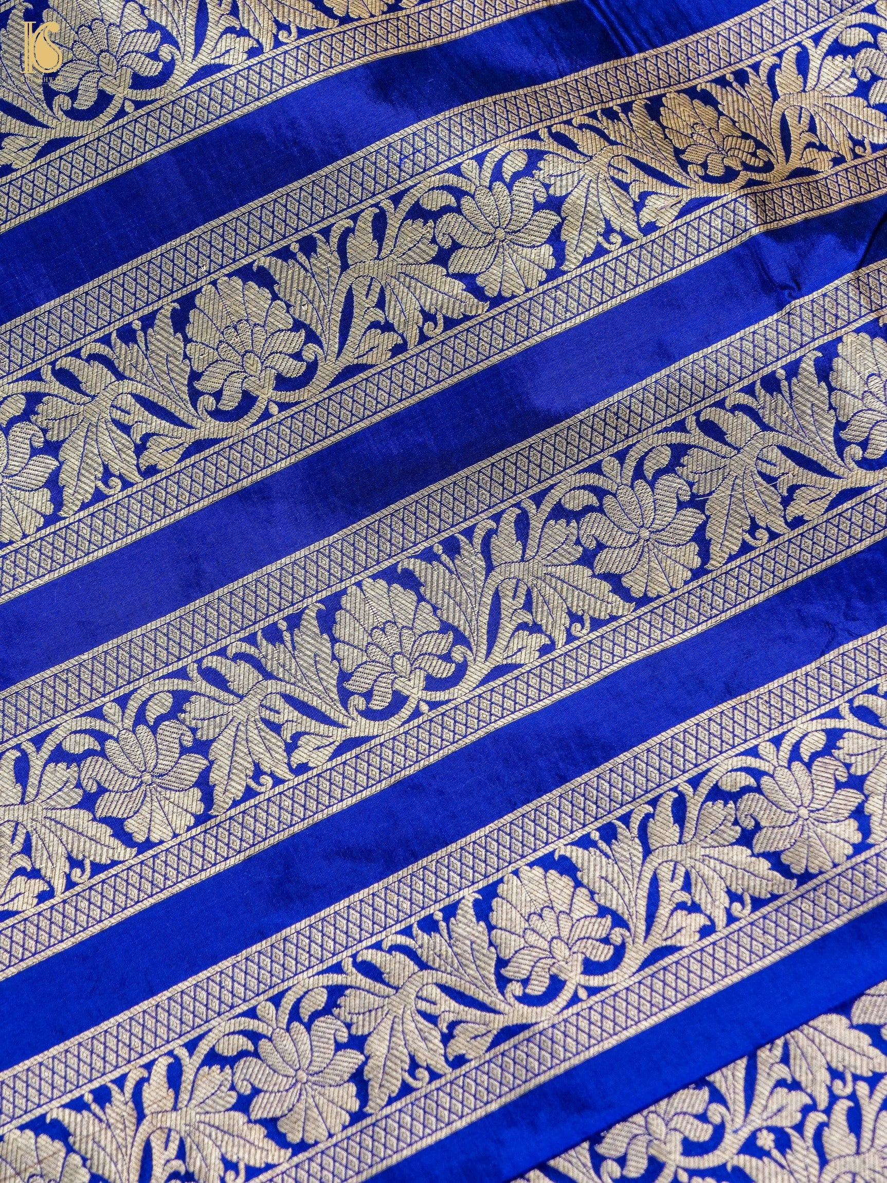Handloom Banarasi Katan Silk Kalidar Pankhuri Lehenga