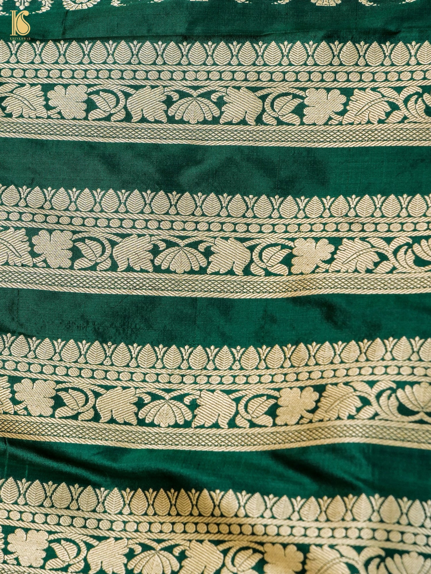 Handloom Banarasi Katan Silk Kalidar Manjari Lehenga