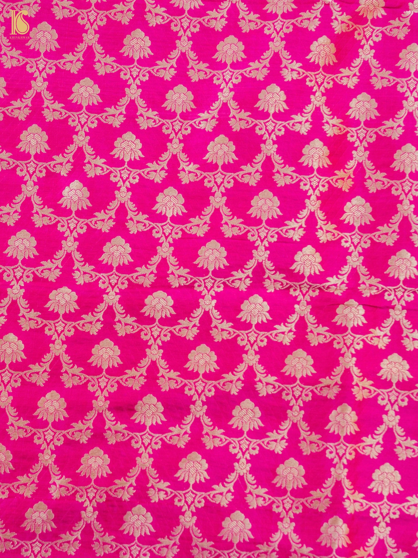 Handloom Banarasi Katan Silk Kalidar Pankhuri Lehenga