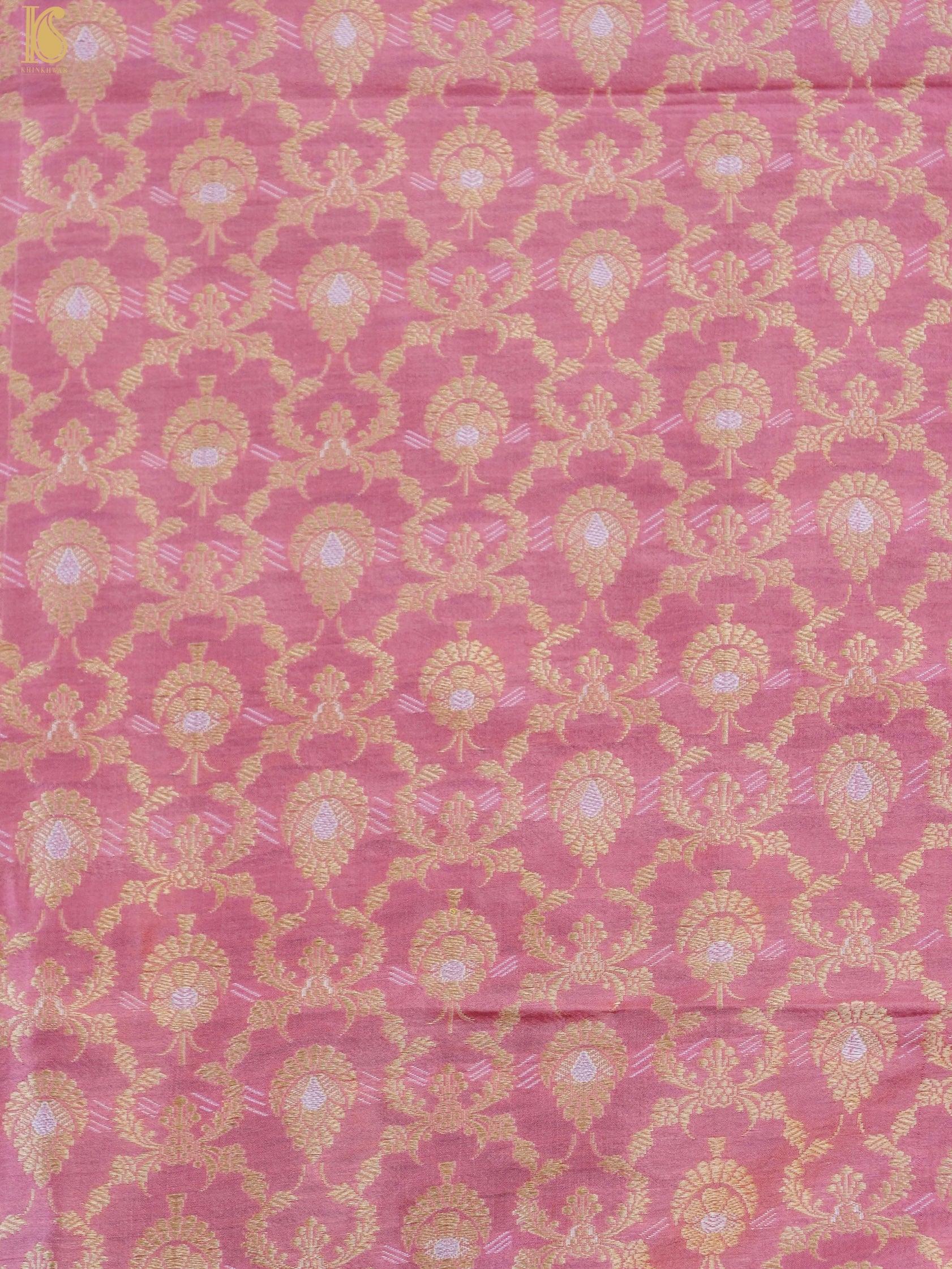 Handloom Banarasi Katan Silk Kalidar Manjari Lehenga