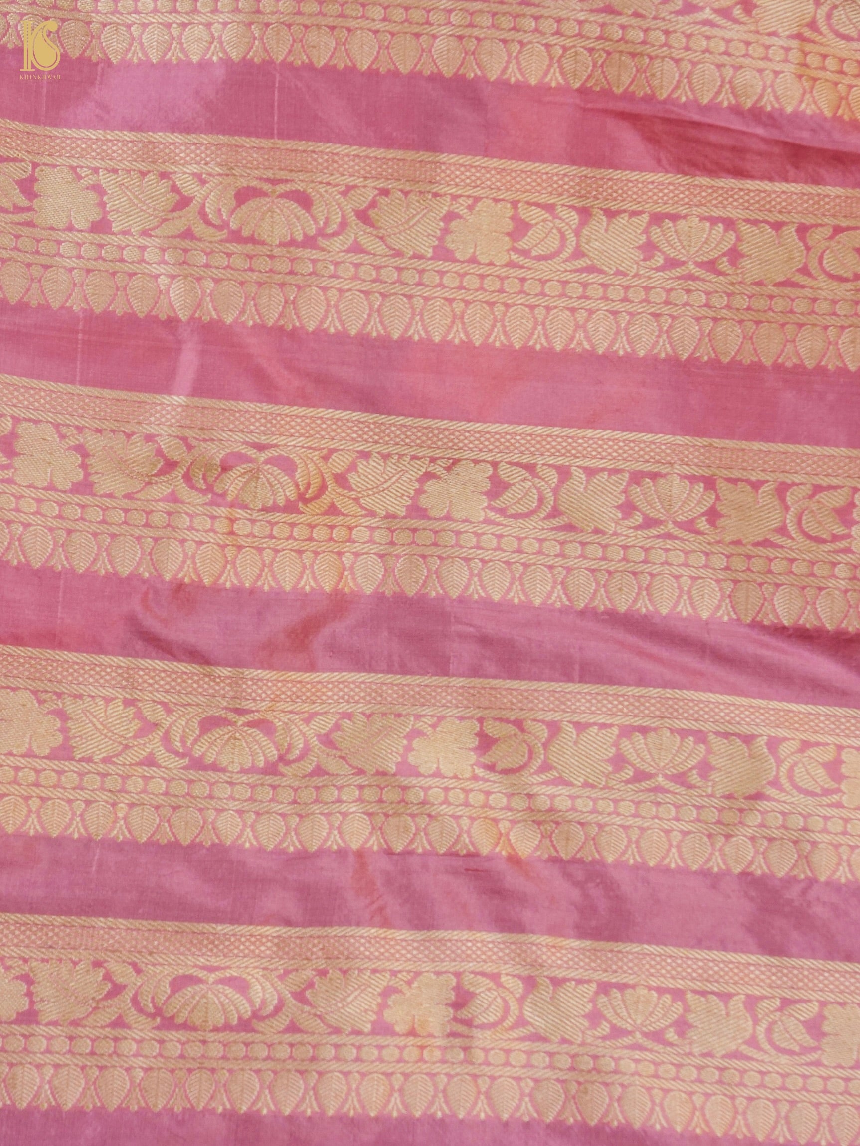 Handloom Banarasi Katan Silk Kalidar Manjari Lehenga