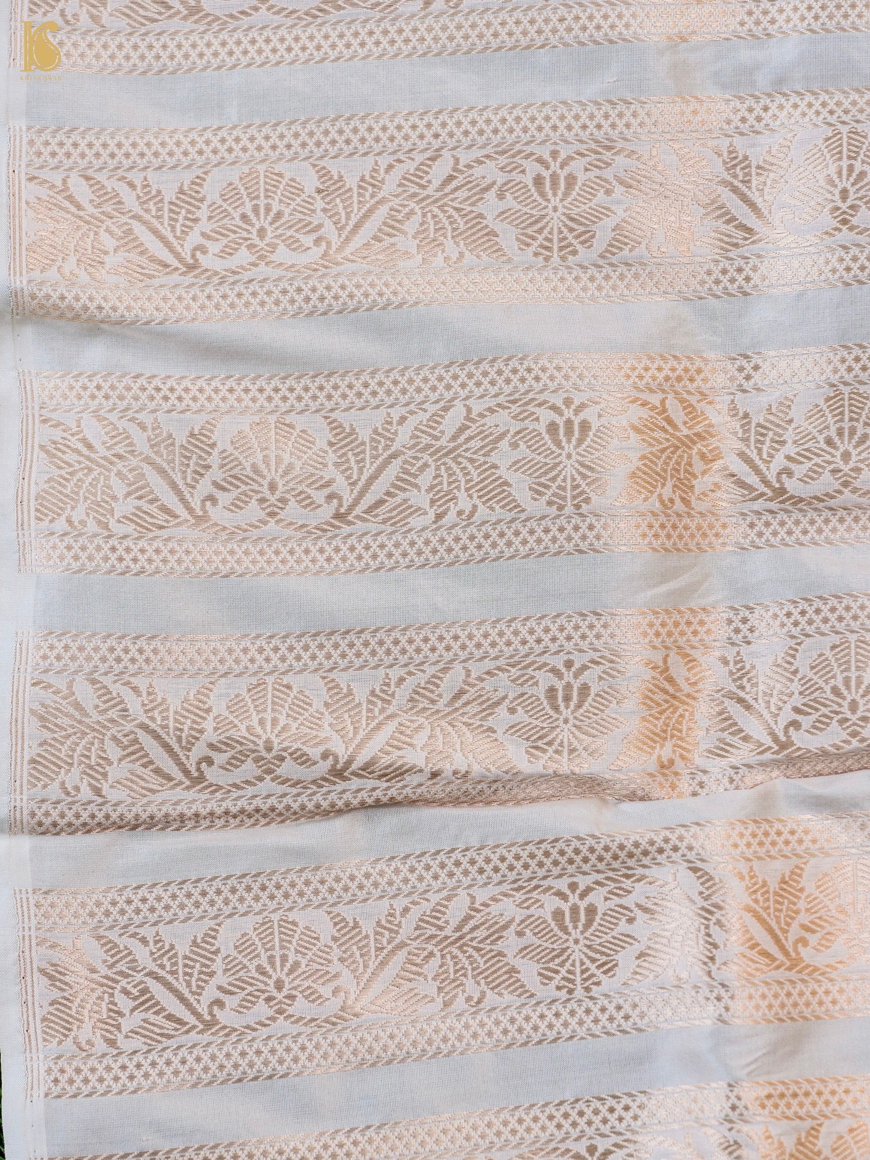 Handloom Banarasi Katan Silk Kalidar Pankhuri Lehenga