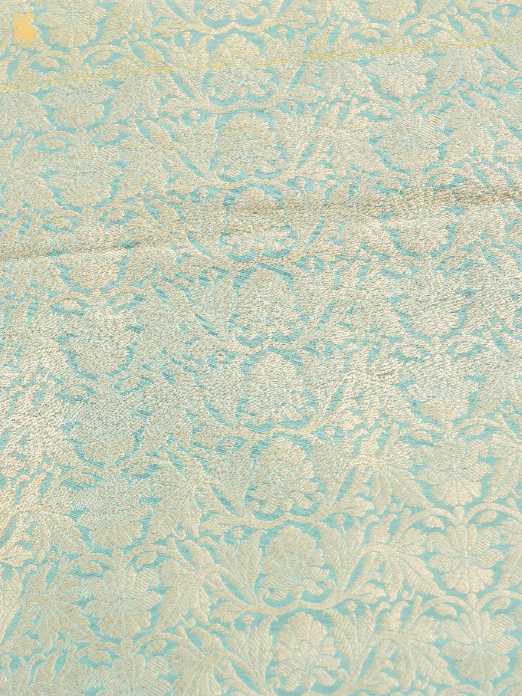 Handloom Banarasi Katan Silk Kalidar Pankhuri Lehenga