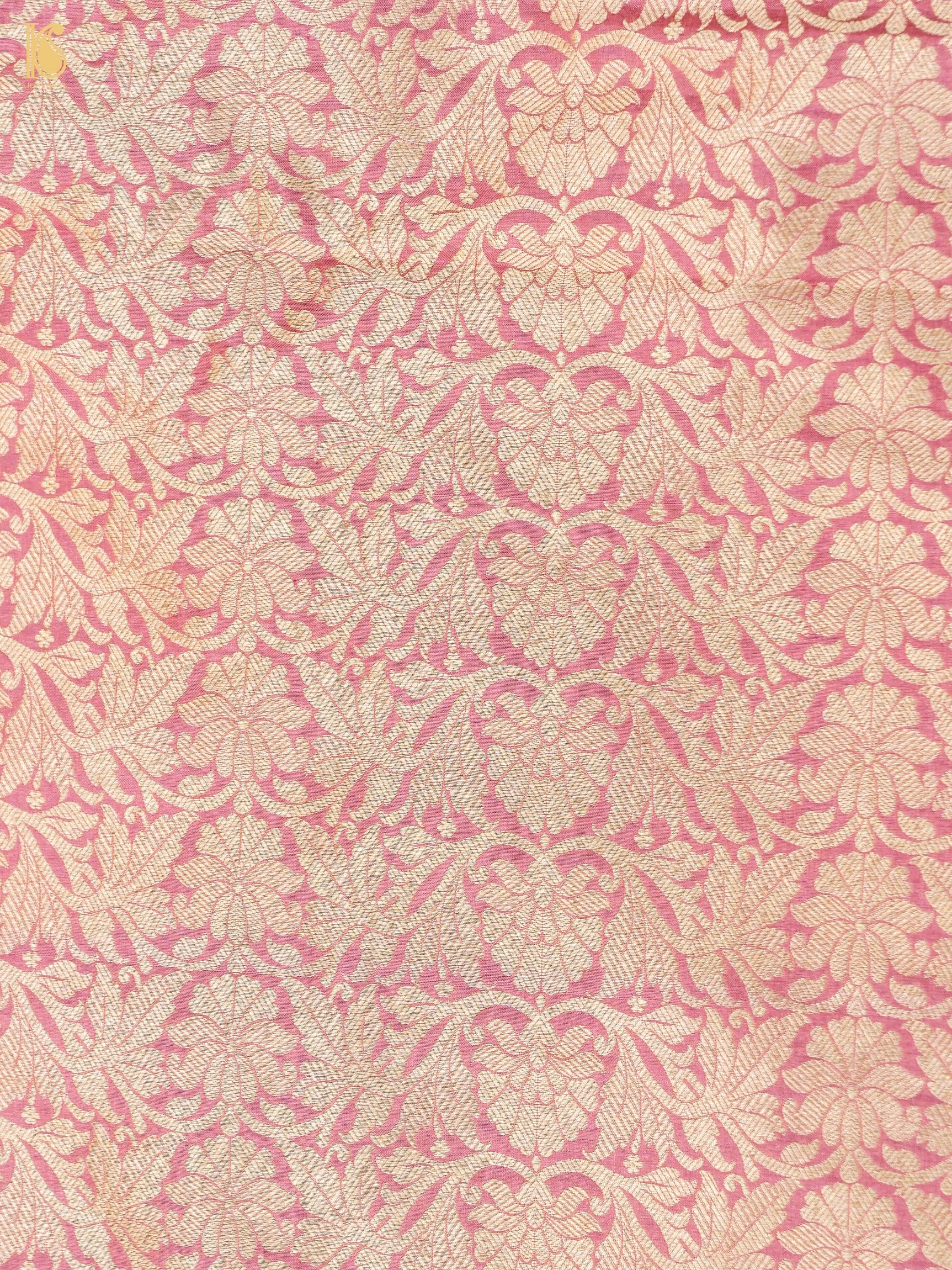 Handloom Banarasi Katan Silk Kalidar Pankhuri Lehenga