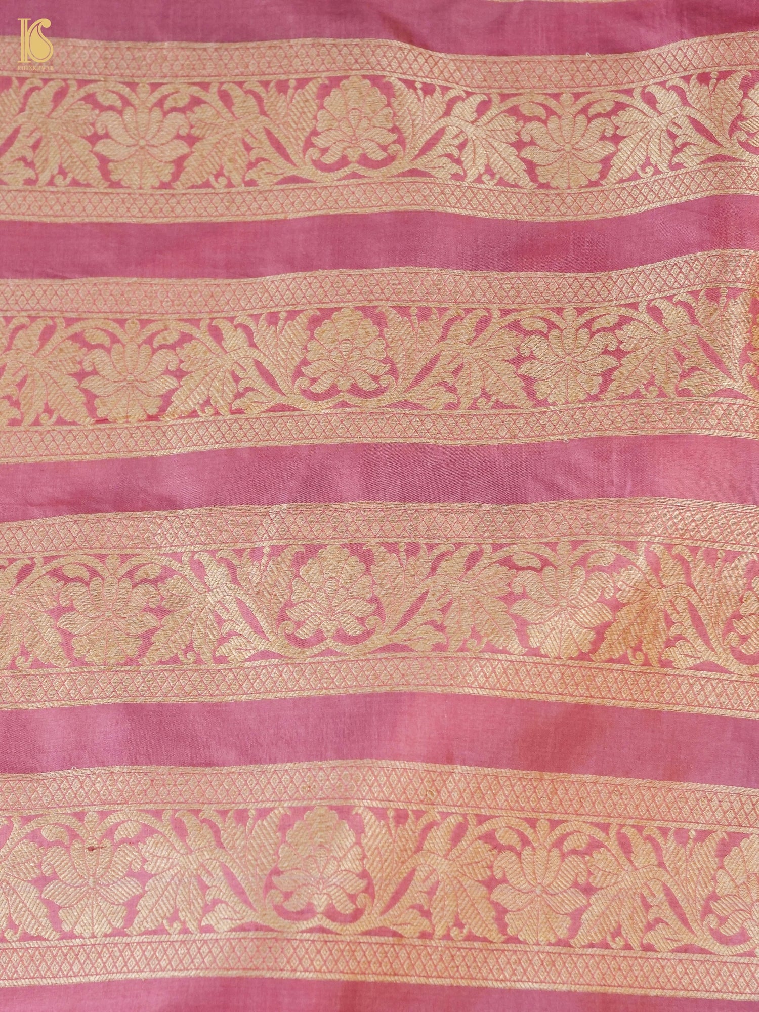 Handloom Banarasi Katan Silk Kalidar Pankhuri Lehenga