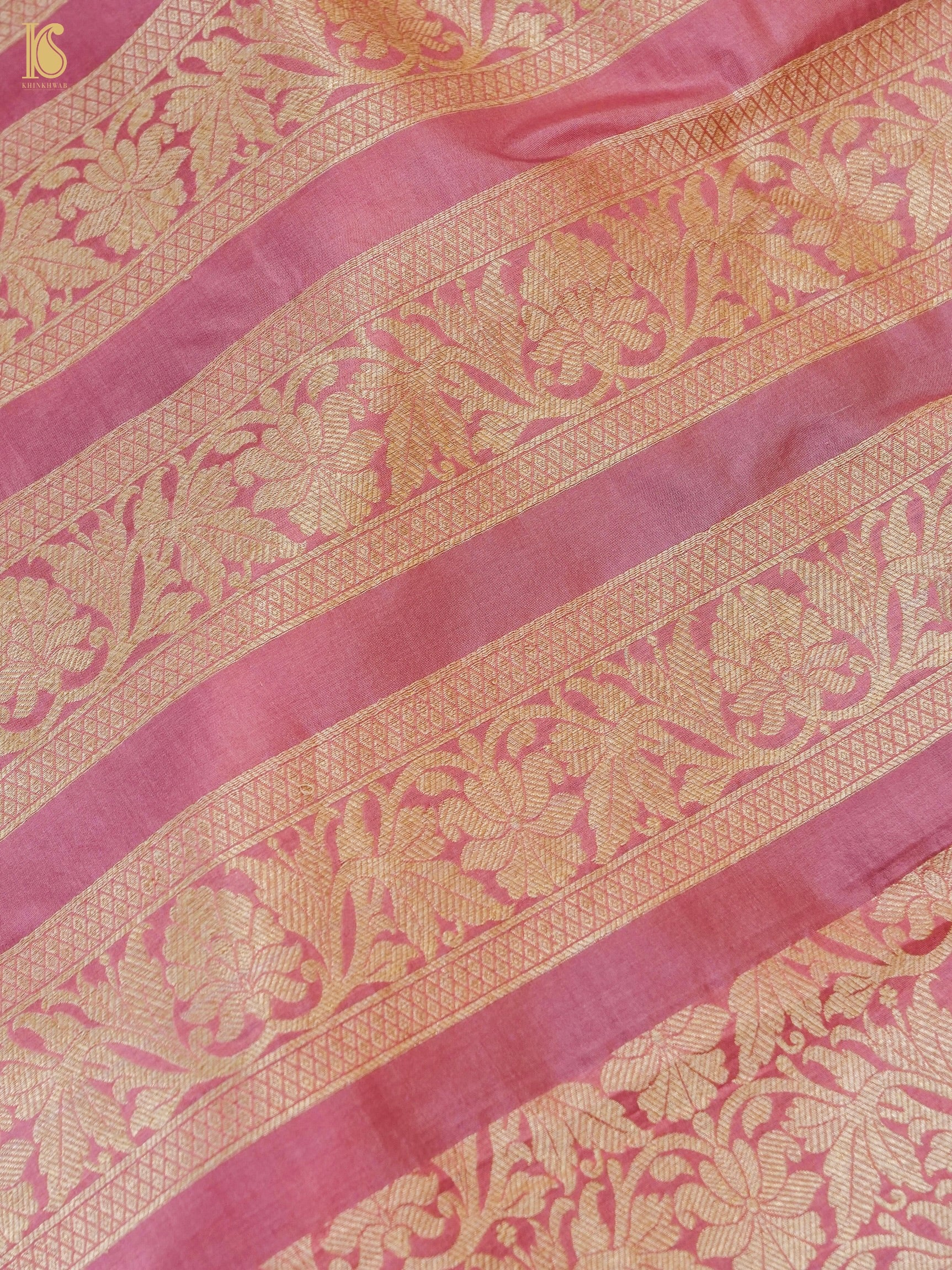 Handloom Banarasi Katan Silk Kalidar Pankhuri Lehenga