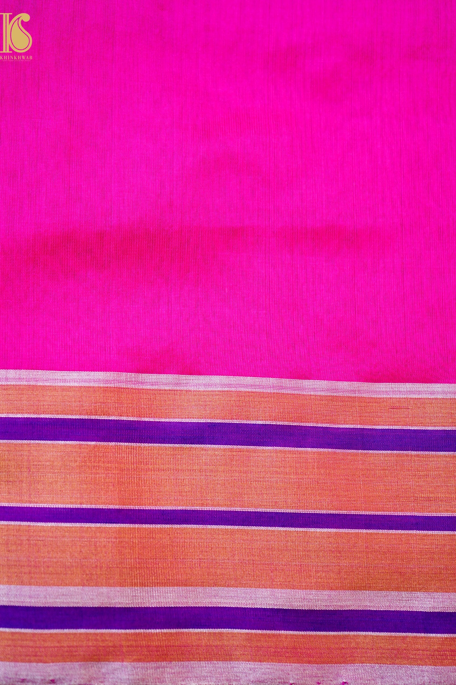 Handwoven Chanderi Eknaliya Meena Saree