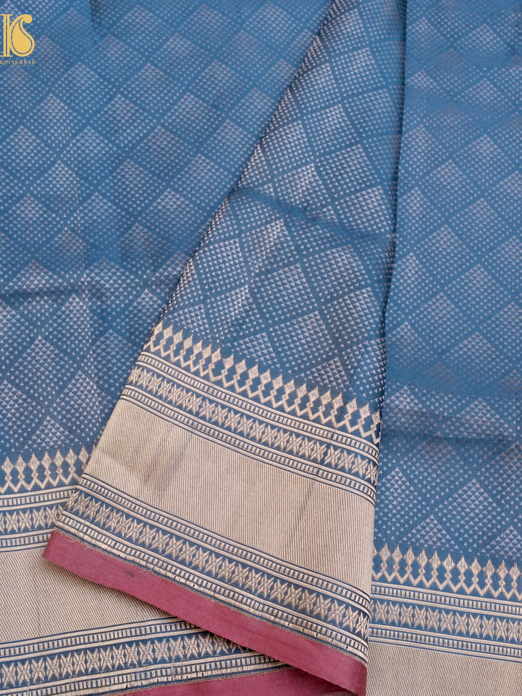 Handwoven Pure Katan Satin Silk Tanchoi Banarasi Saree