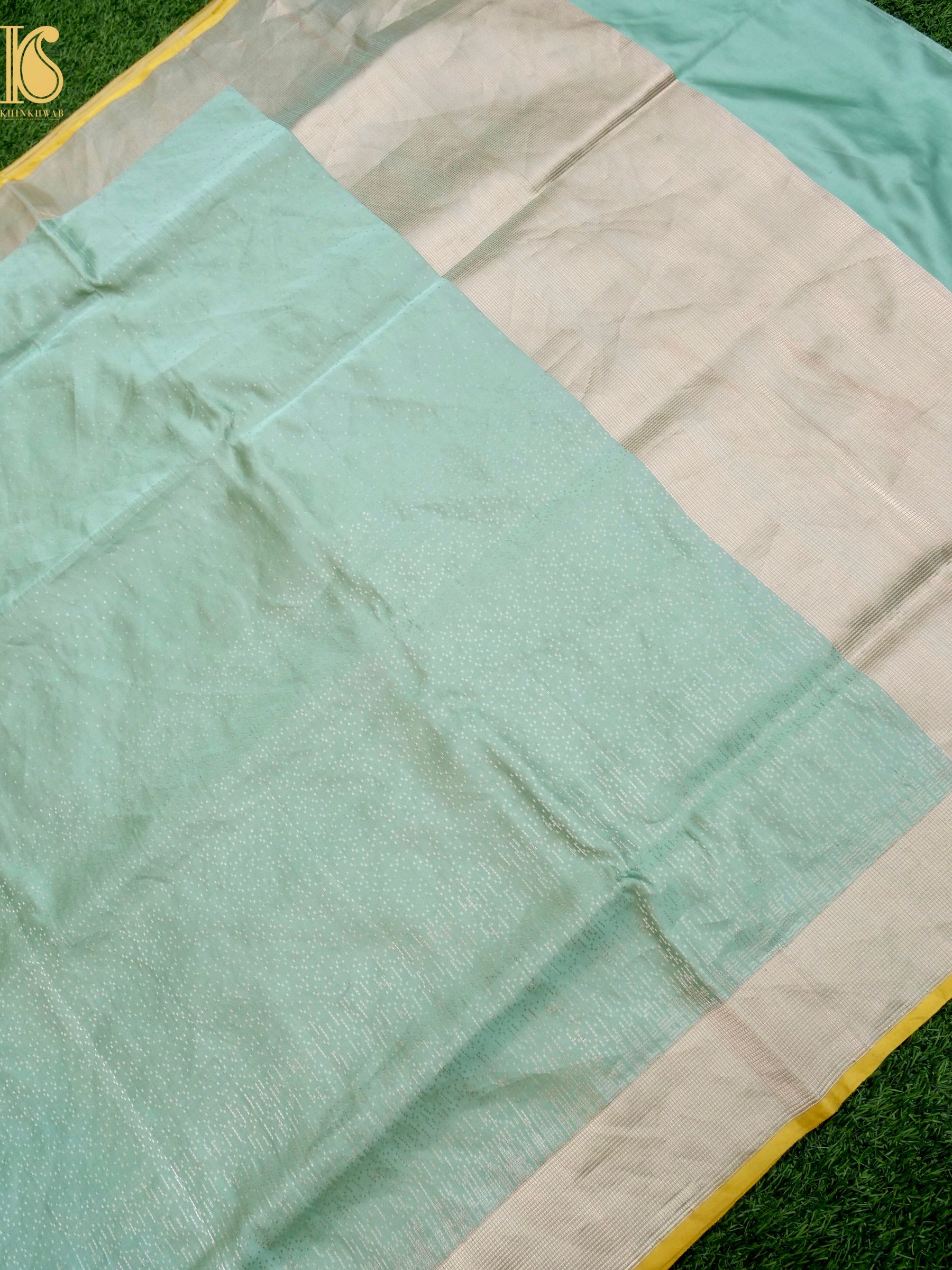 Handwoven Pure Katan Satin Silk Tanchoi Banarasi Saree