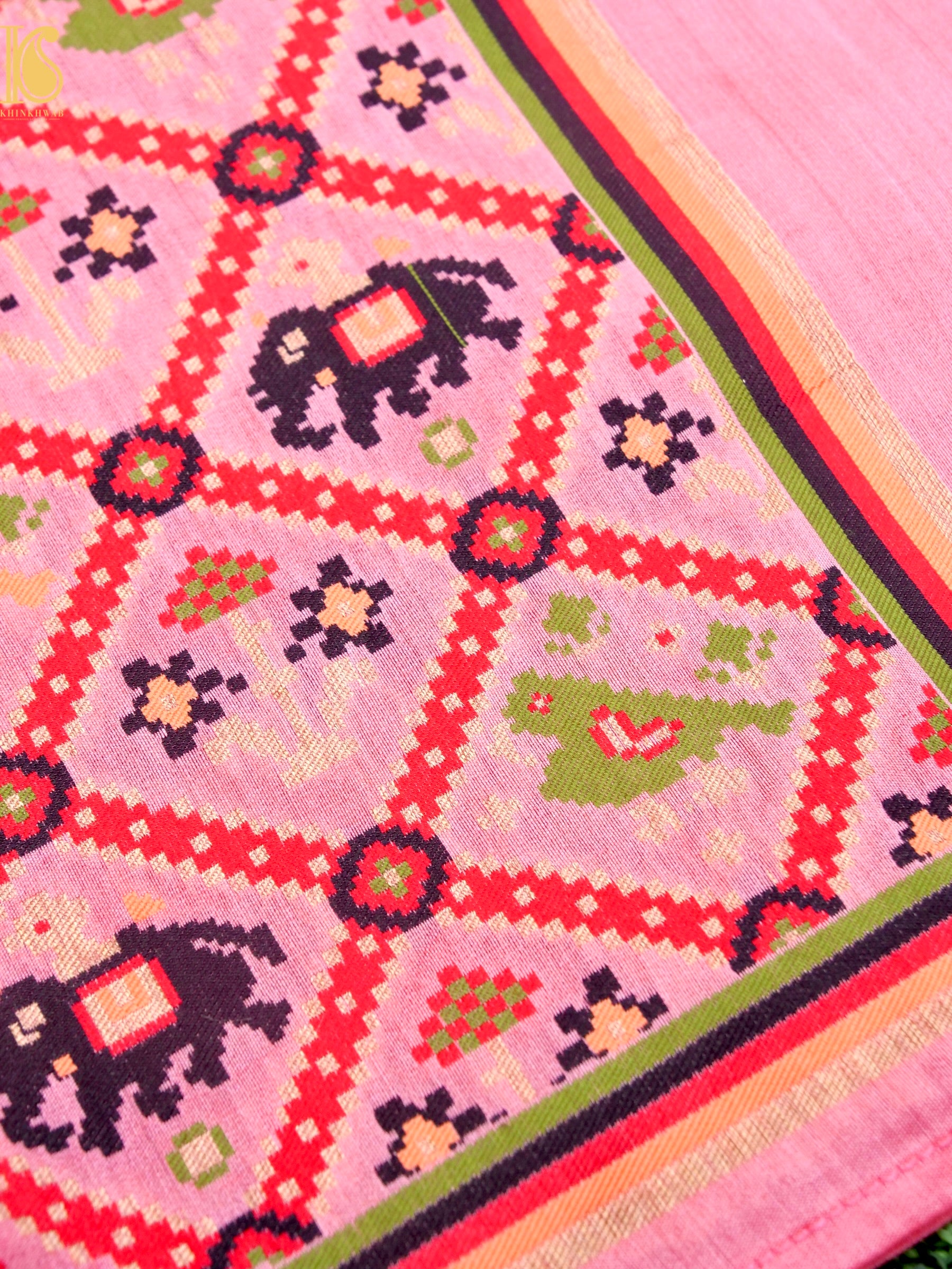 Pure Chiniya Silk Banarasi Woven Stole