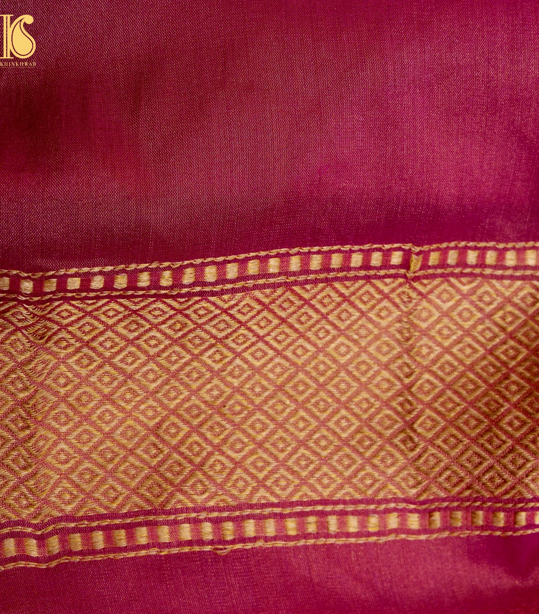 Handloom Banarasi Pure Tissue Silk Kadwa Saree