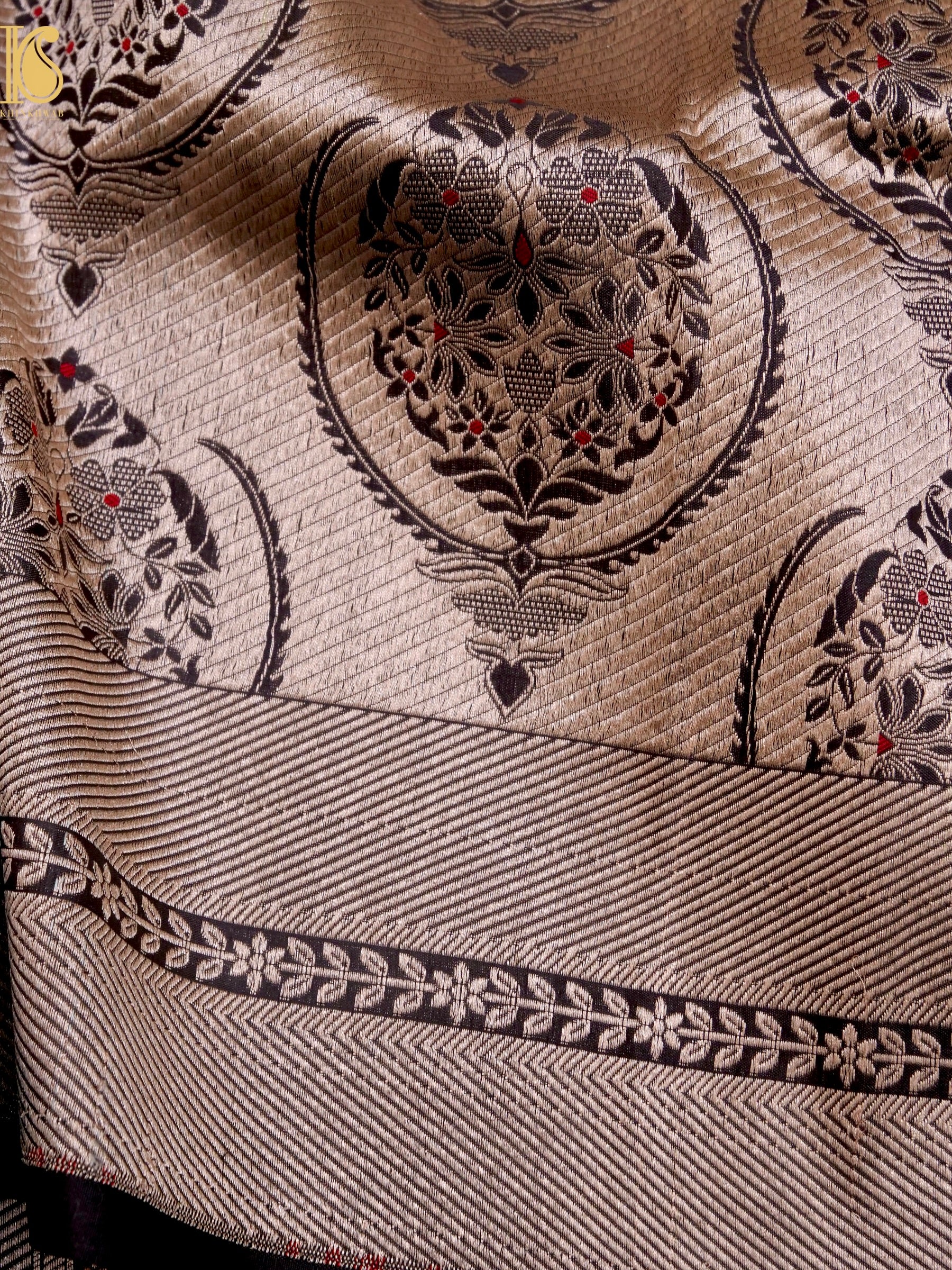 Handloom Banarasi Katan Silk Brocade Saree