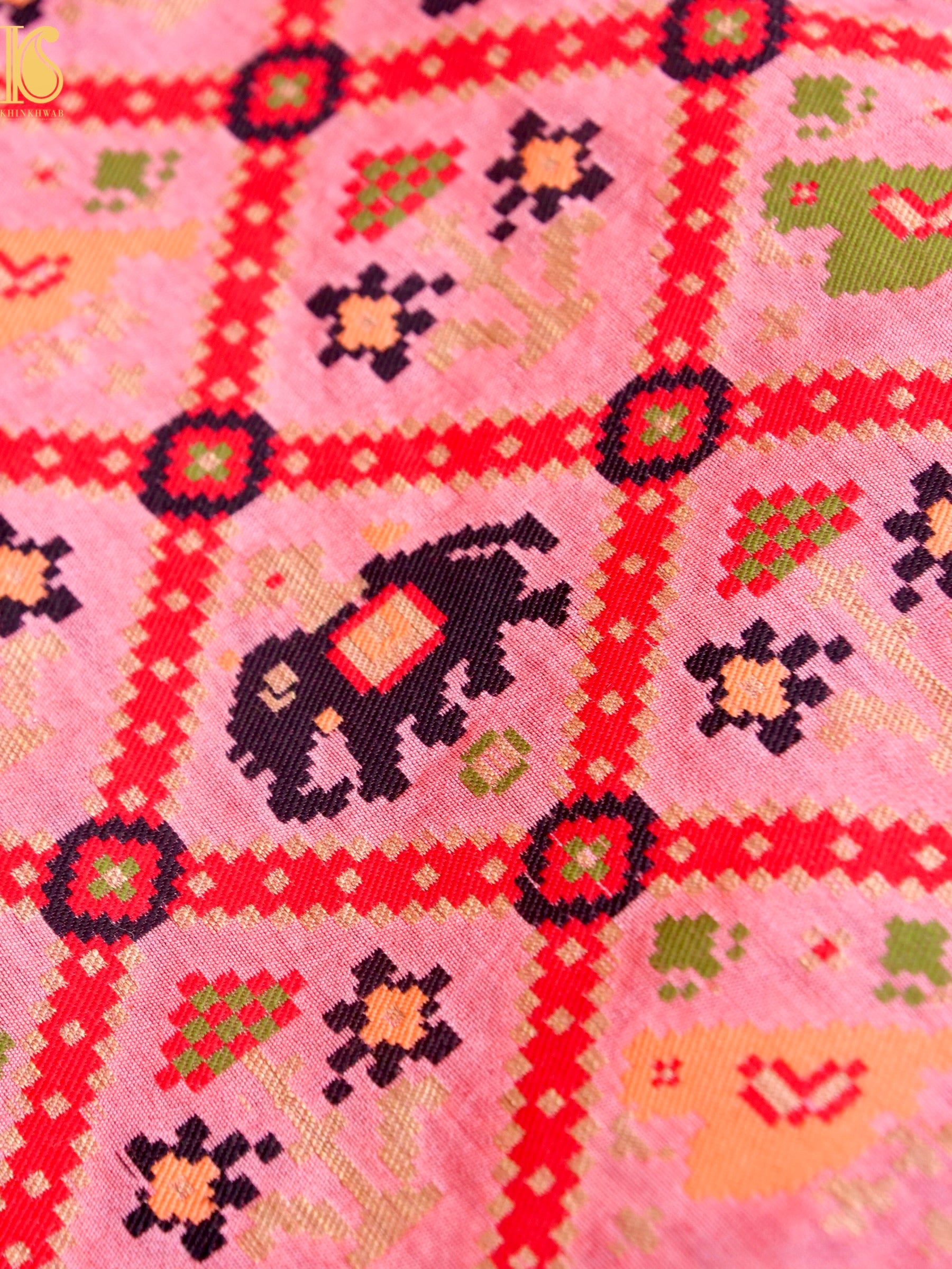 Pure Chiniya Silk Banarasi Woven Stole