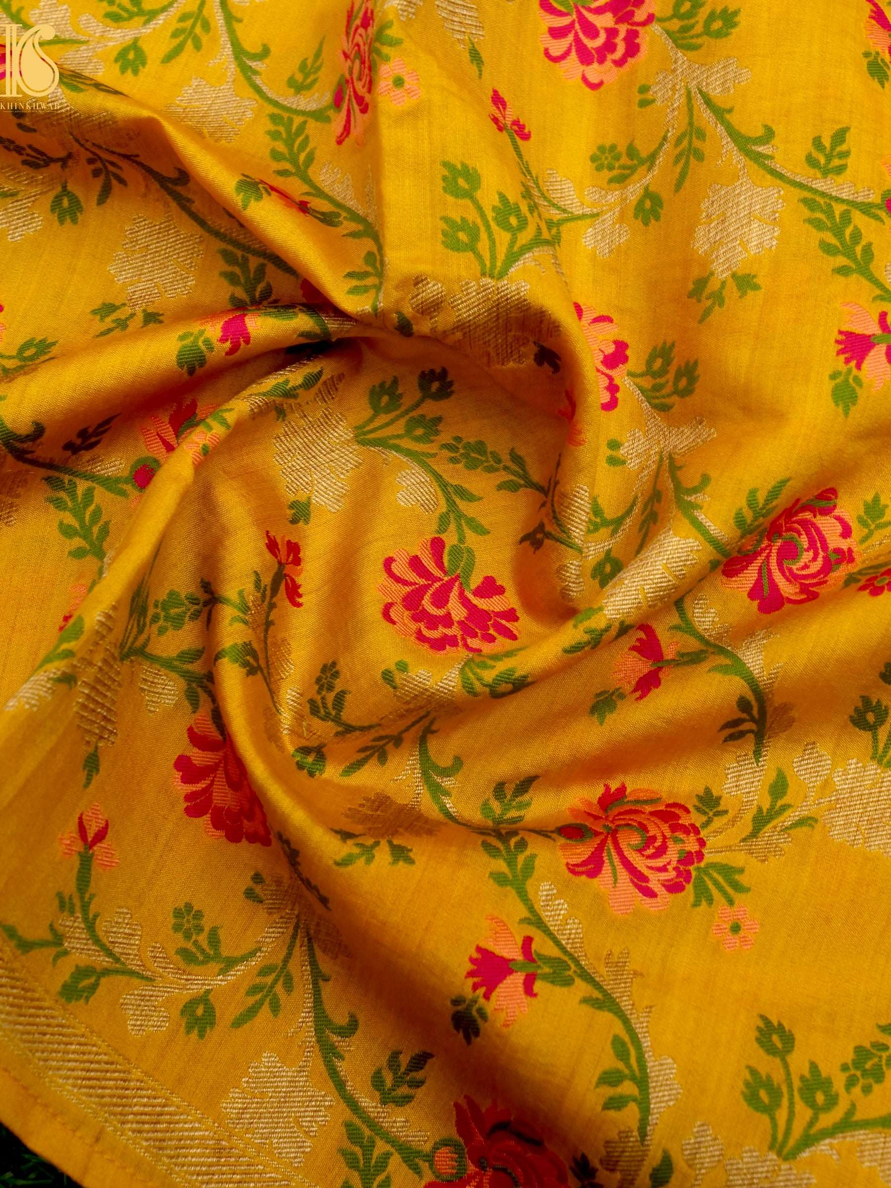 Pure Chiniya Silk Banarasi Woven Stole