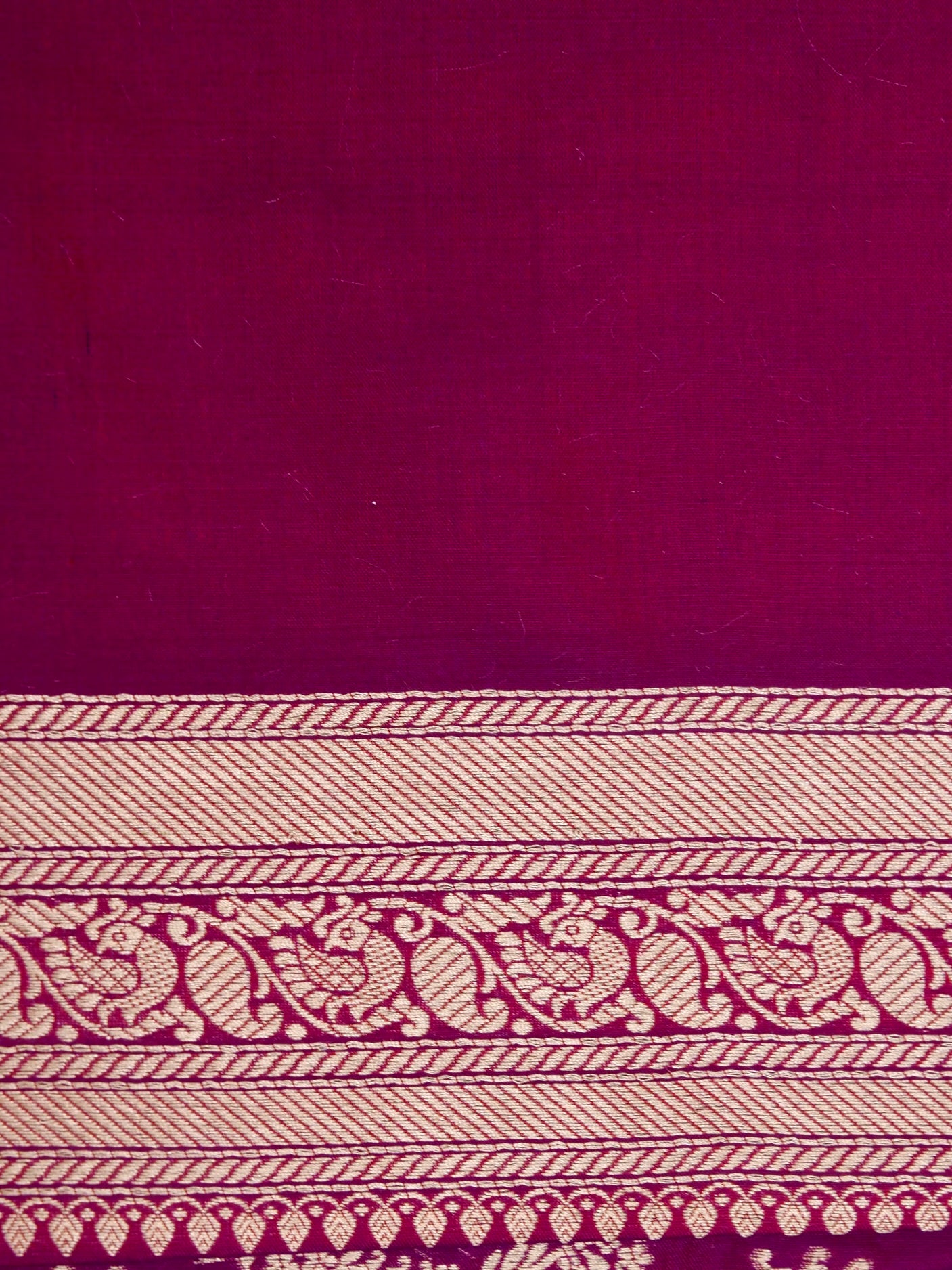 Handloom Pure Katan Silk Shikargah Banarasi Saree
