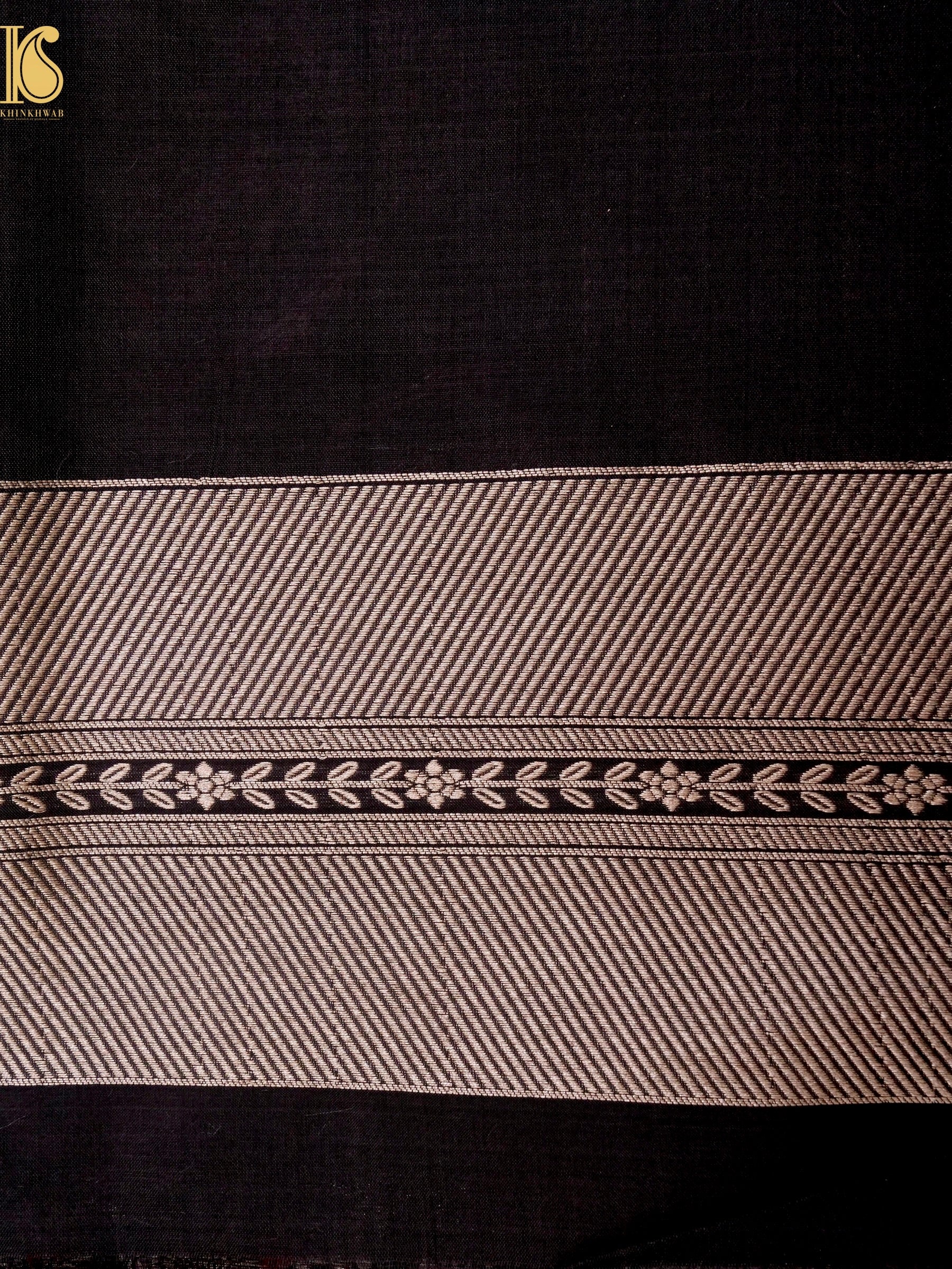 Handloom Banarasi Katan Silk Brocade Saree