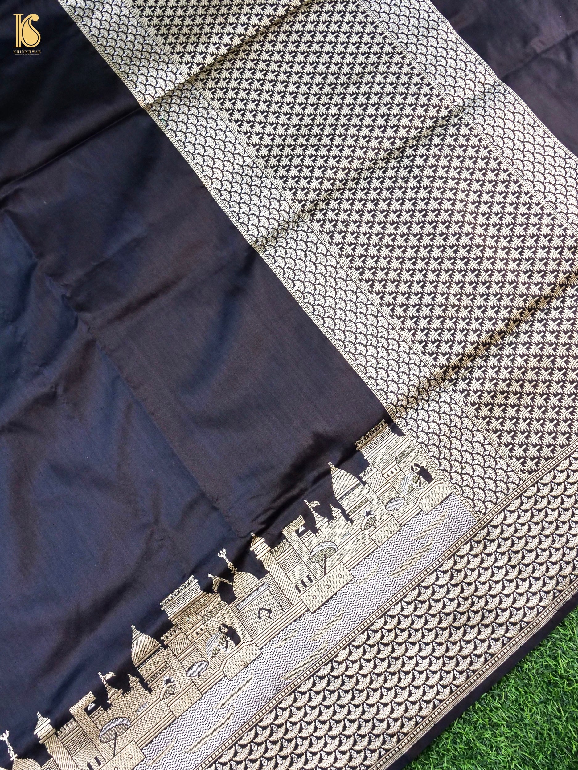 Handwoven Banaras Ghaat Pure Silk Saree