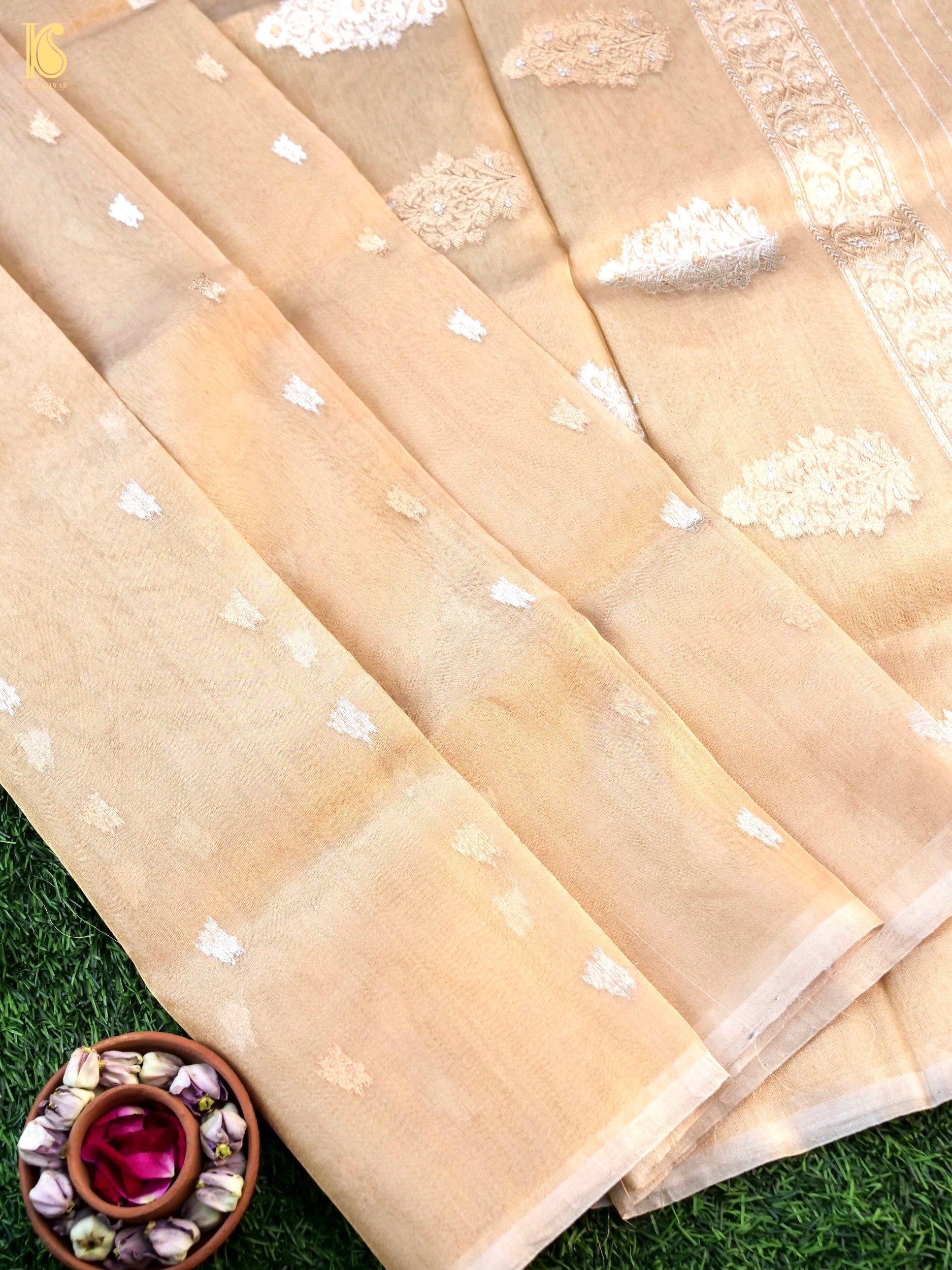 Handloom Banarasi Pure Tissue Saree