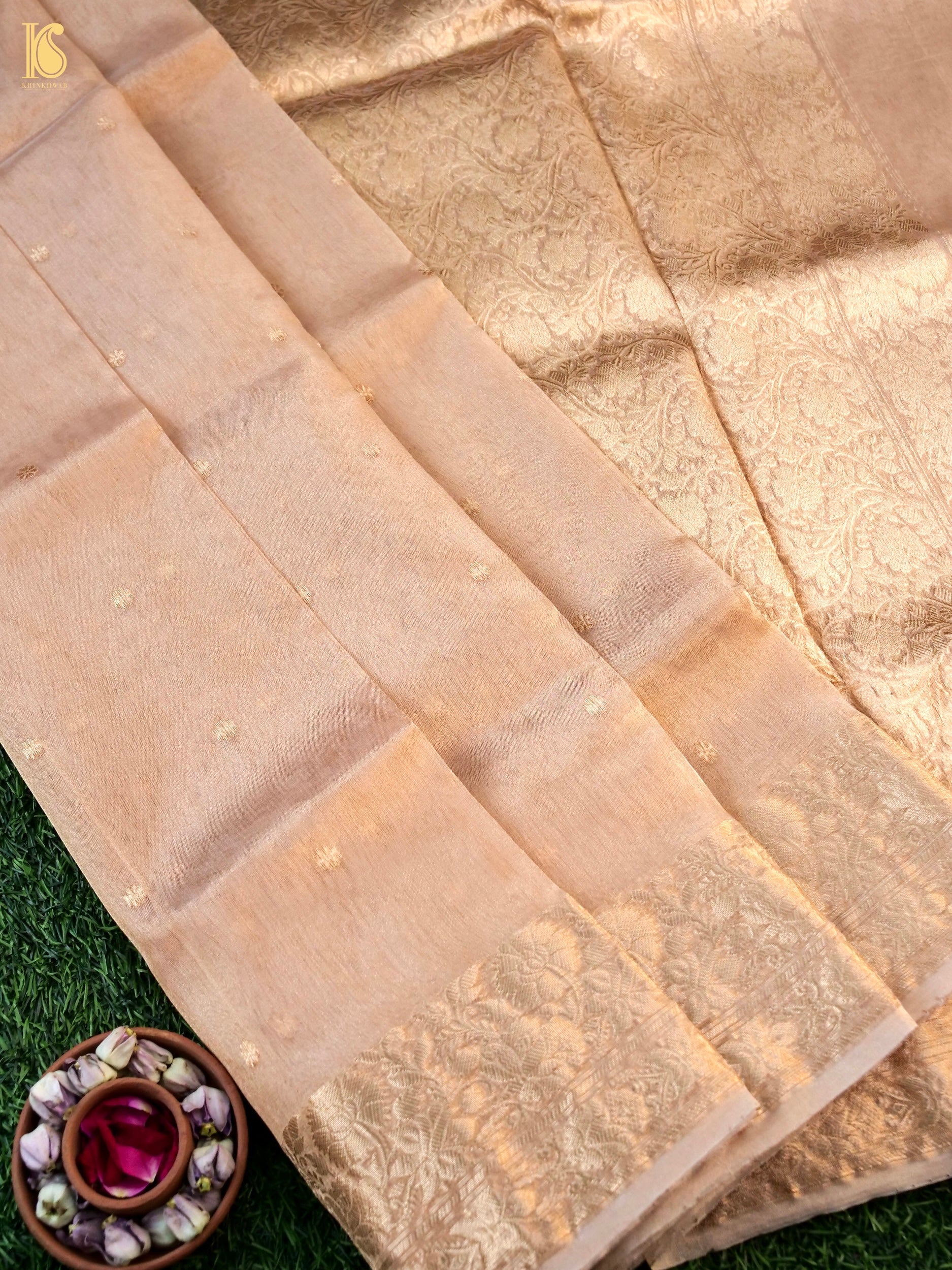 Handloom Banarasi Pure Tissue Saree