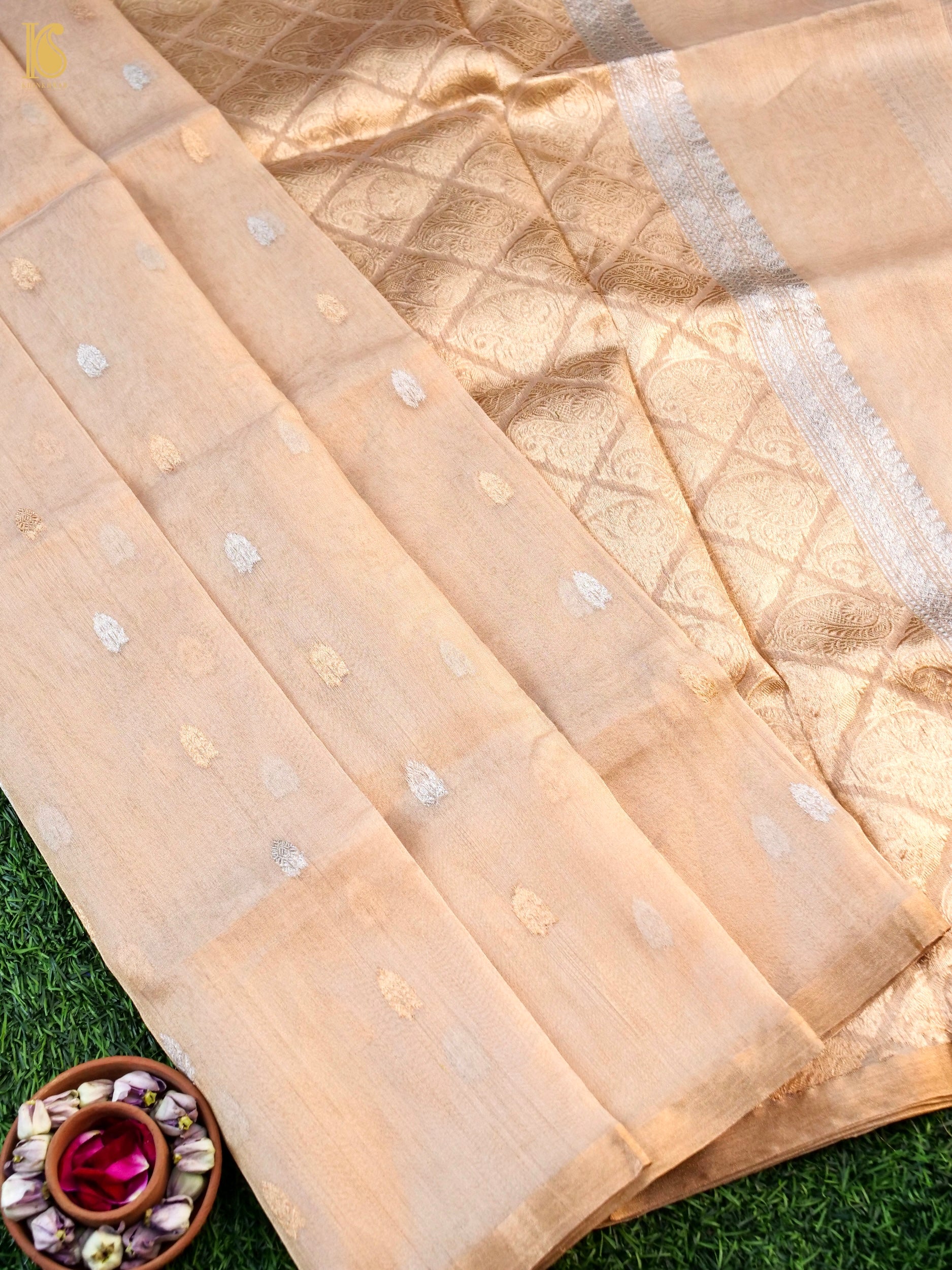 Handloom Banarasi Pure Tissue Saree