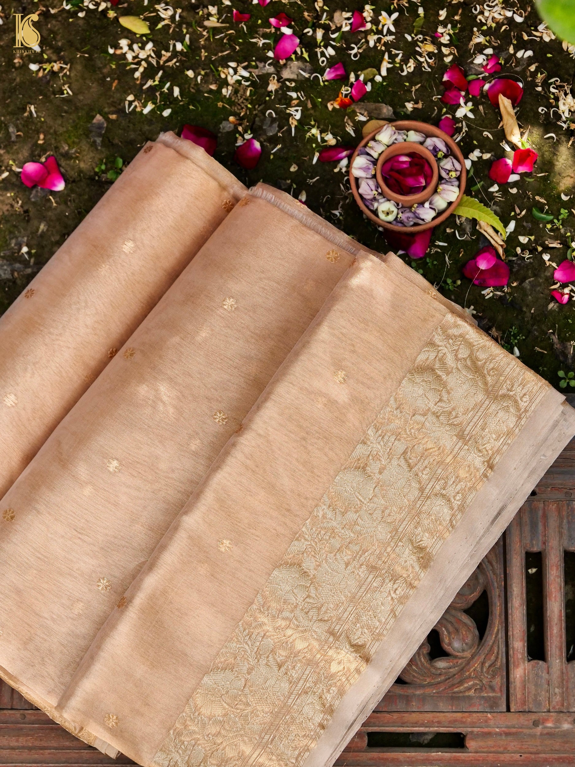 Handloom Banarasi Pure Tissue Saree