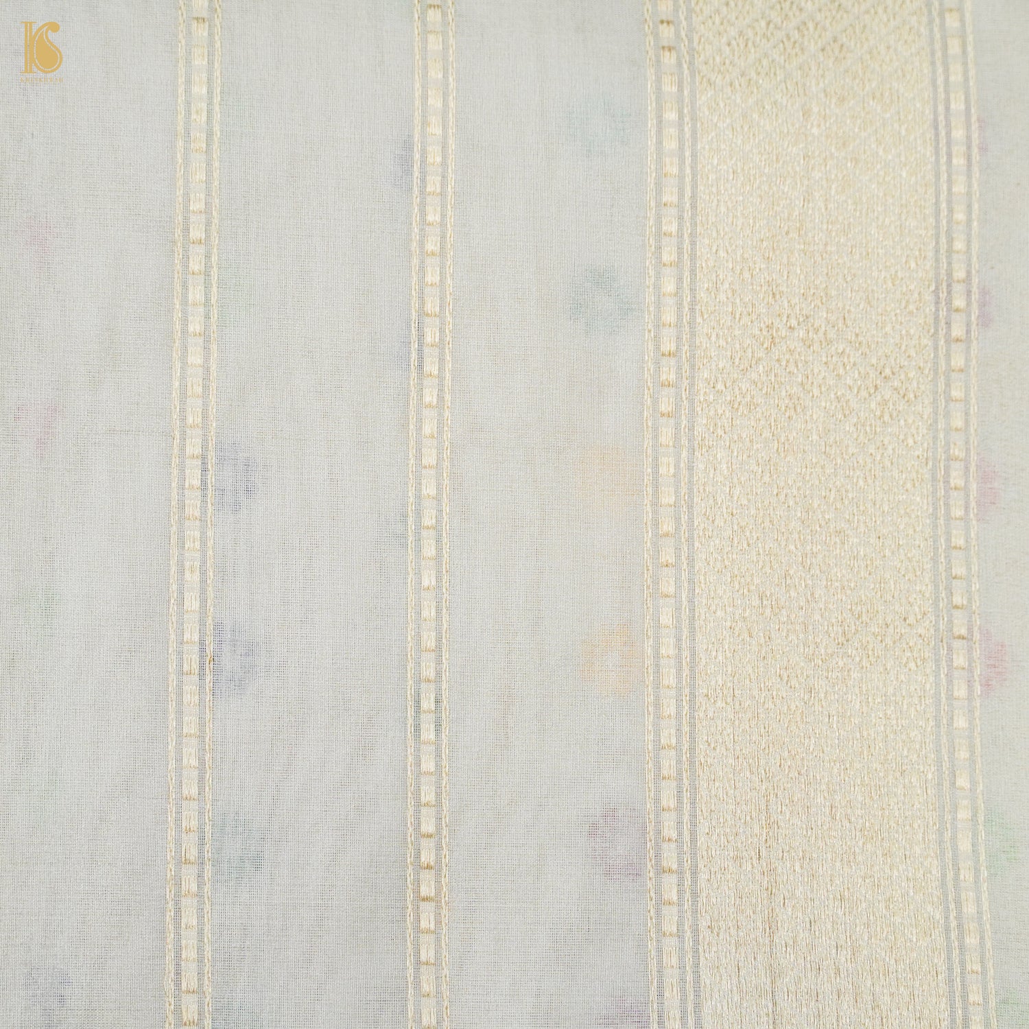 Pure Banarasi Kora by Tissue Saree