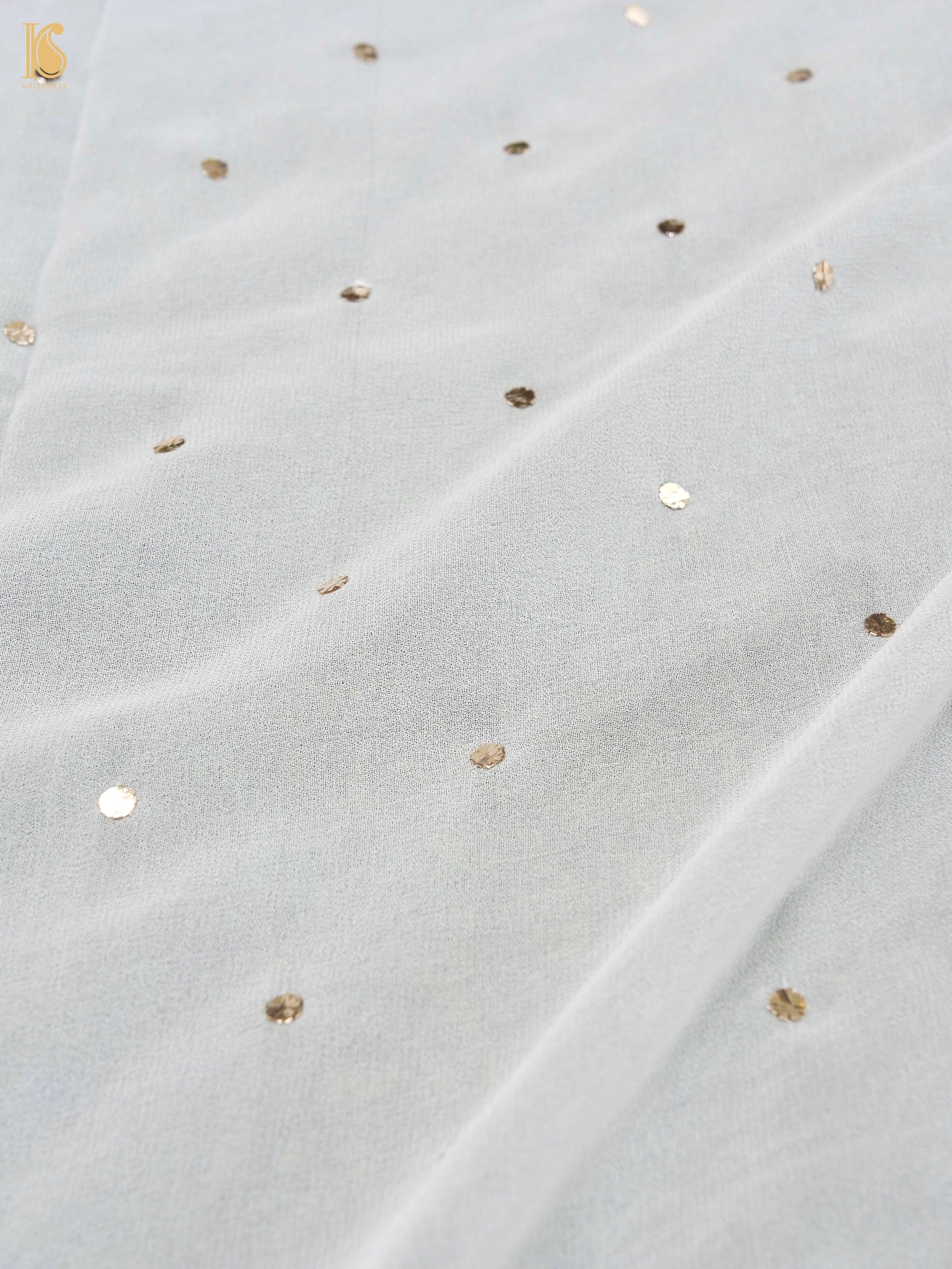 Viscose Georgette Suit Set with Mukaish Work