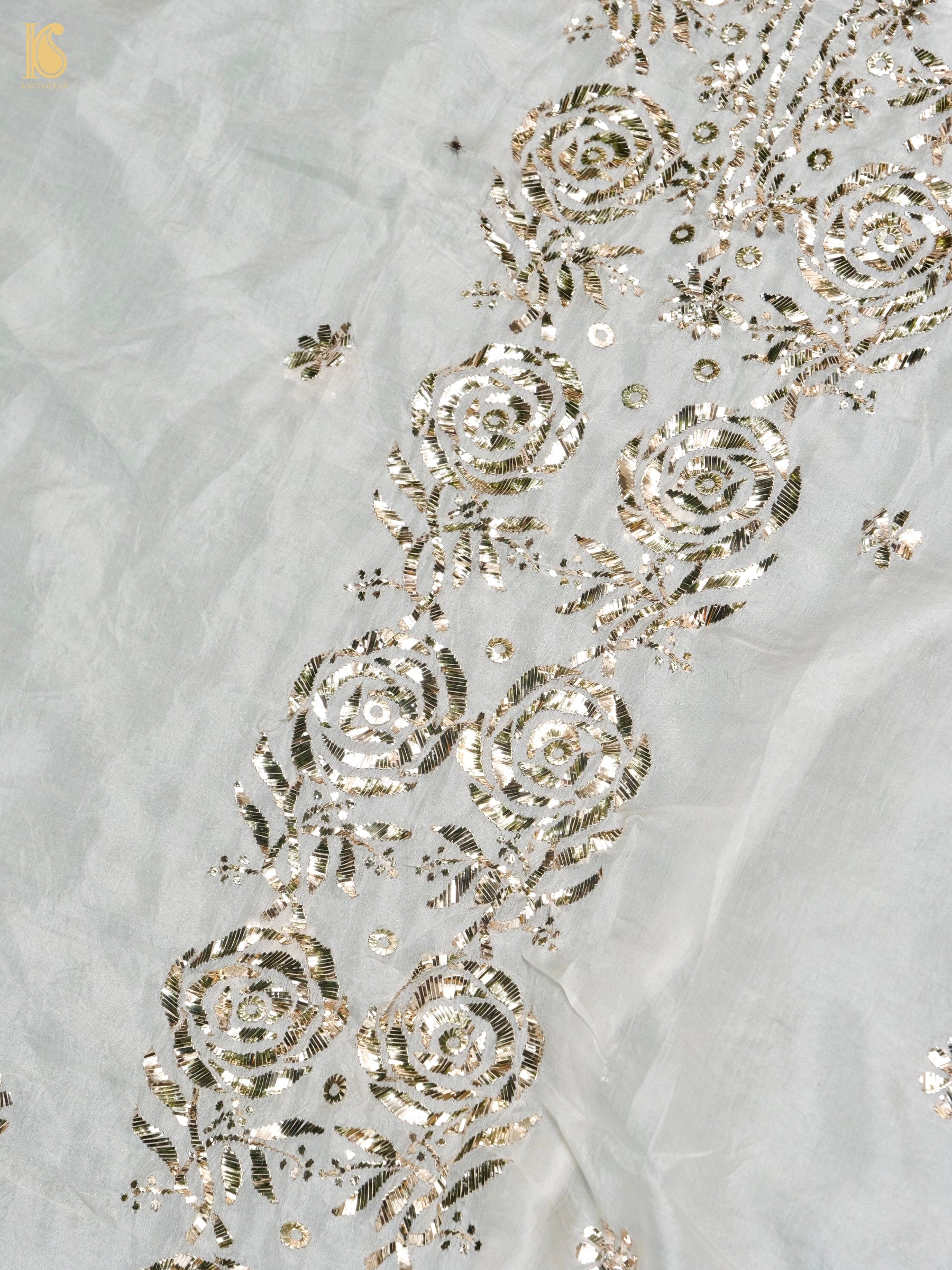 Pure Silk Suit Set with Mukaish Work