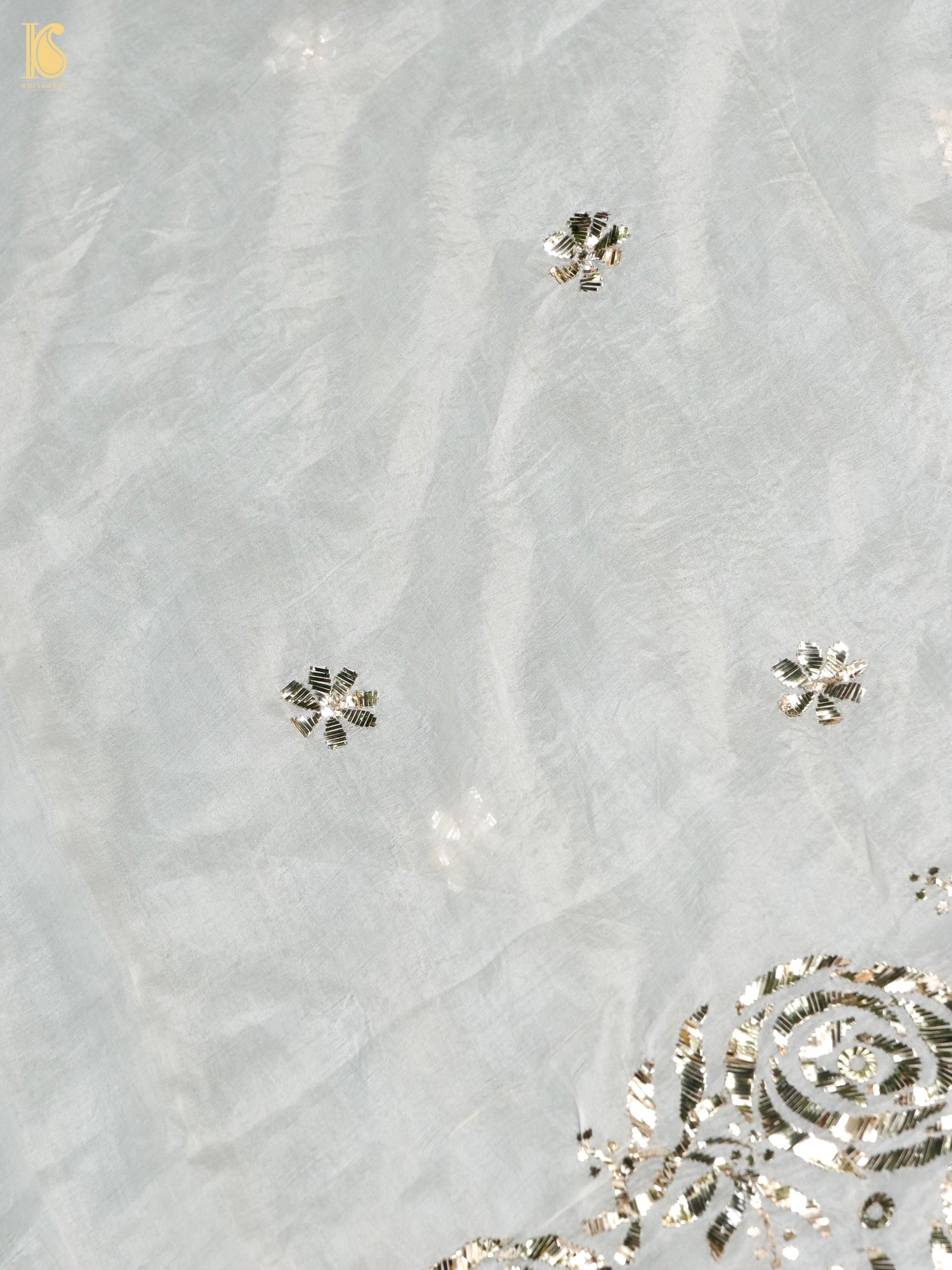 Pure Silk Suit Set with Mukaish Work