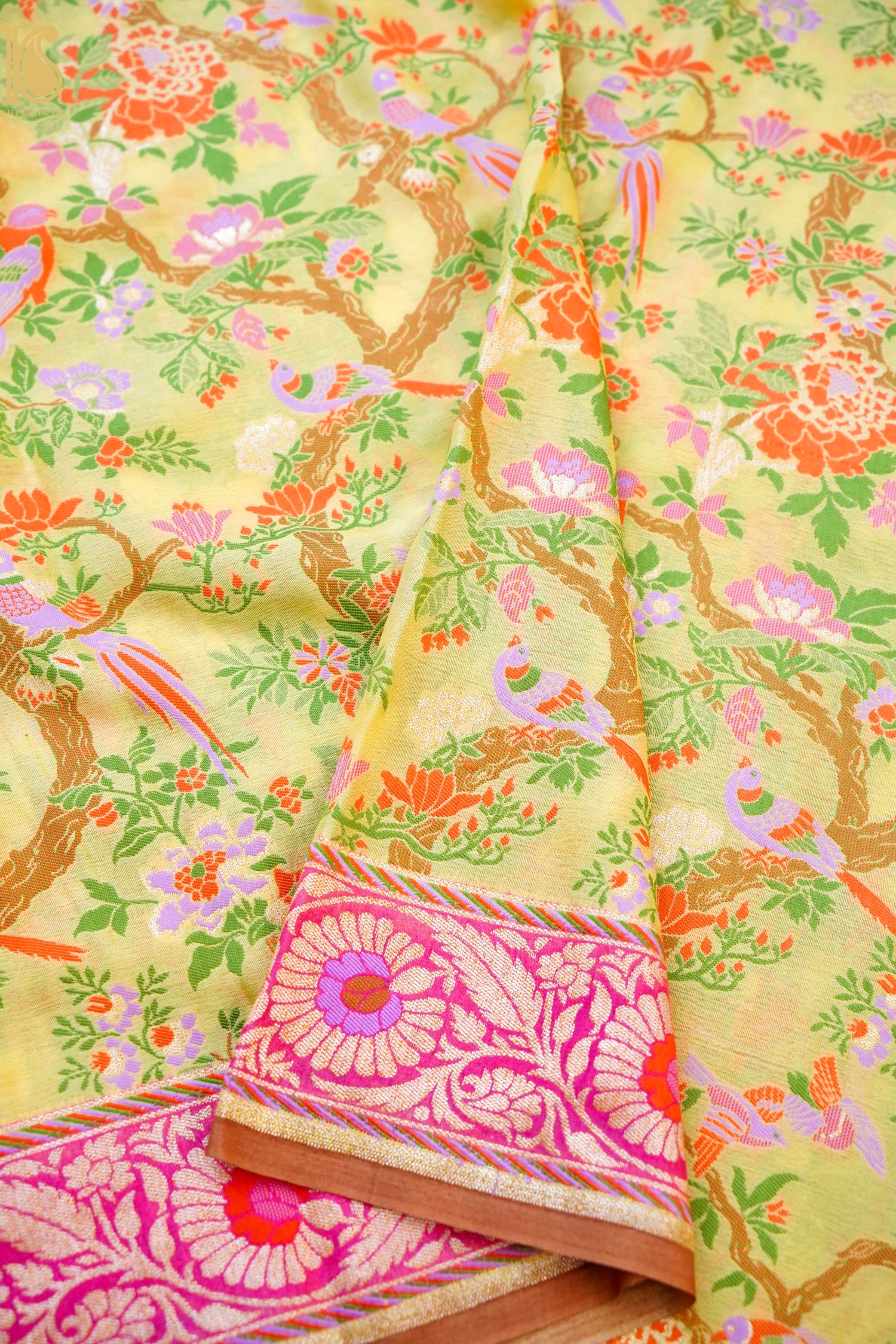 Georgette Silk Meenakari Banarasi Dupatta