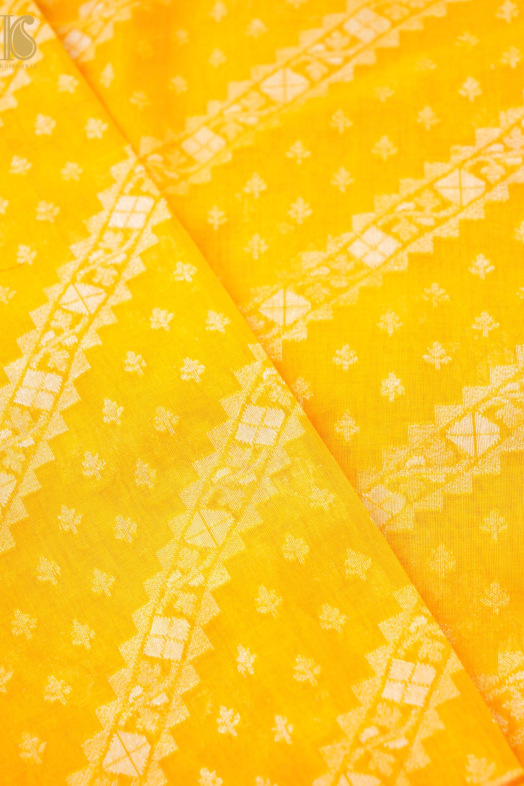 Banarasi Cotton Handloom Jamdani Ektara Saree