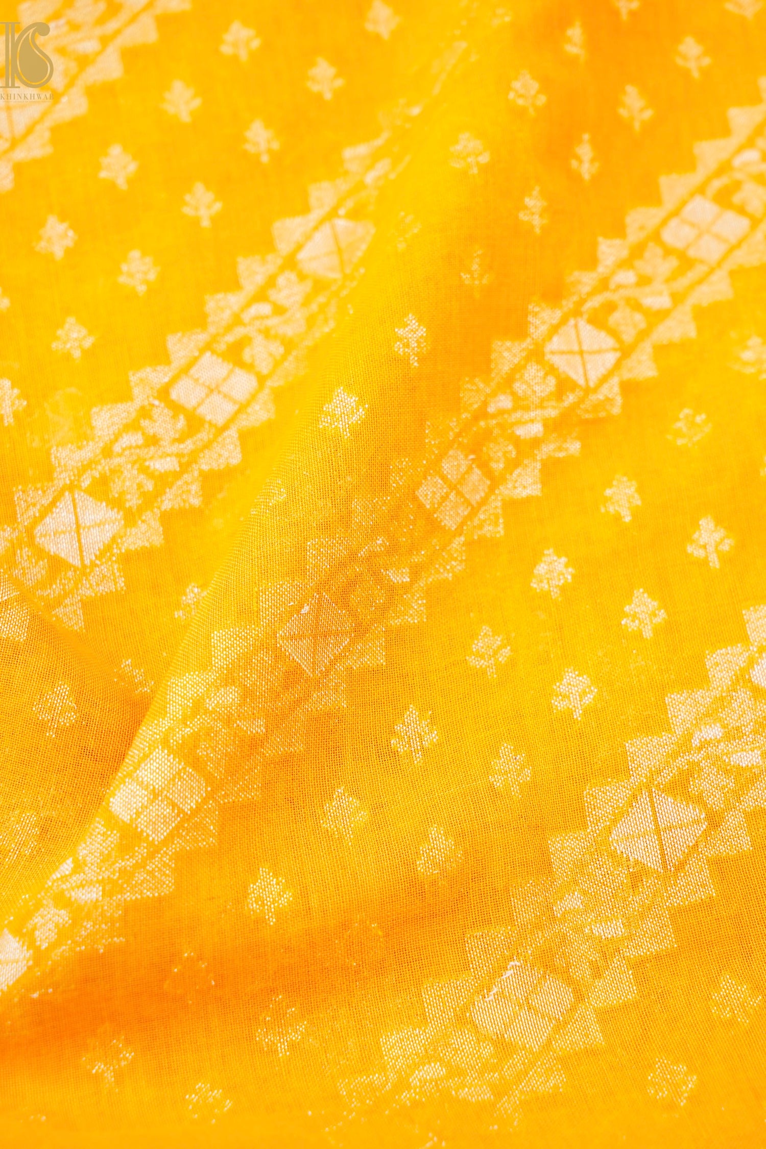Banarasi Cotton Handloom Jamdani Ektara Saree