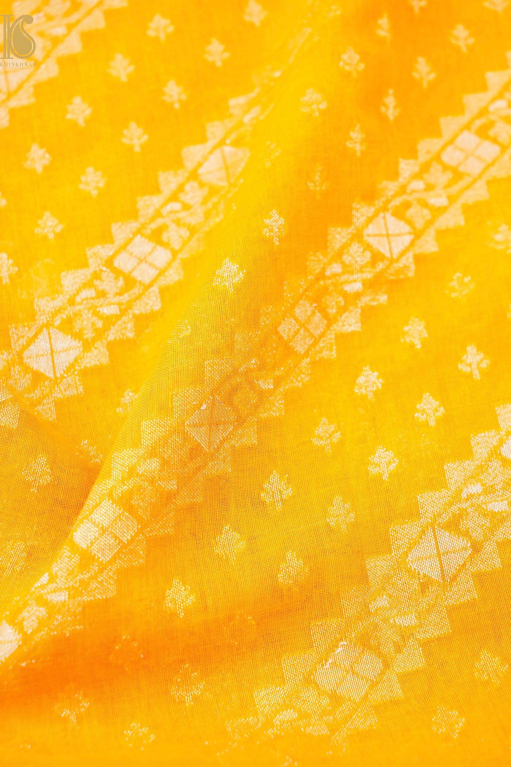 Banarasi Cotton Handloom Jamdani Ektara Saree
