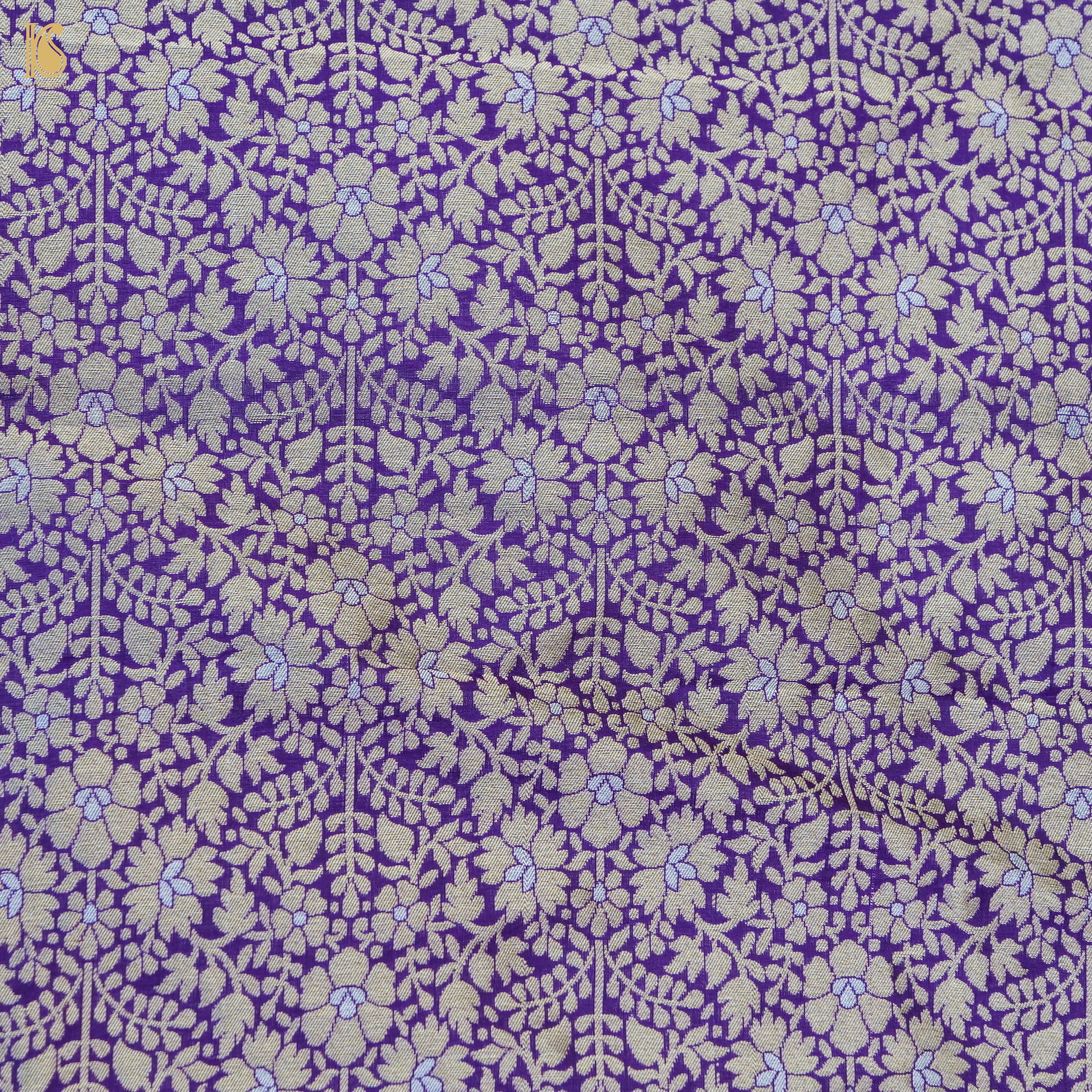 Handloom Banarasi Katan Silk Kalidar Ambrozia Lehenga