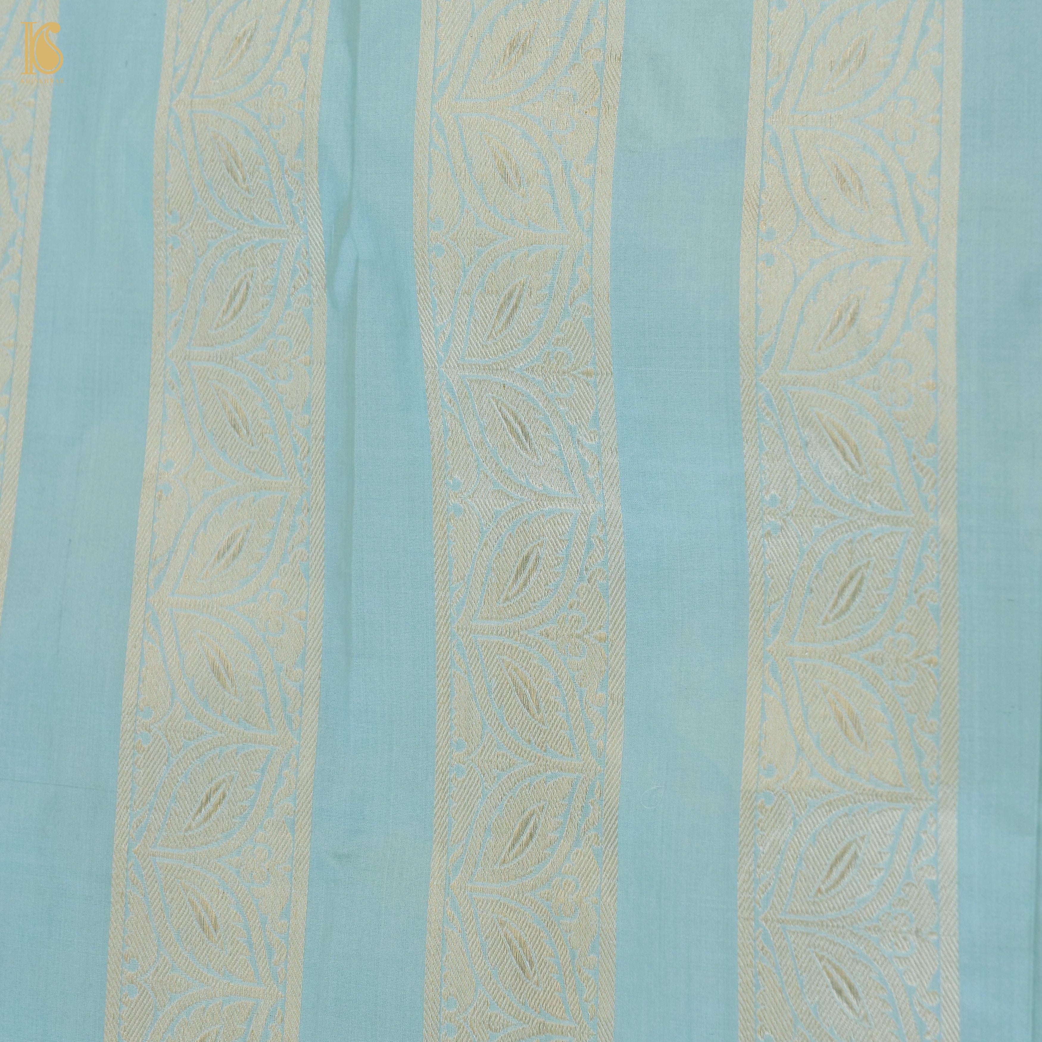 Handloom Banarasi Katan Silk Kalidar Swanwi Lehenga
