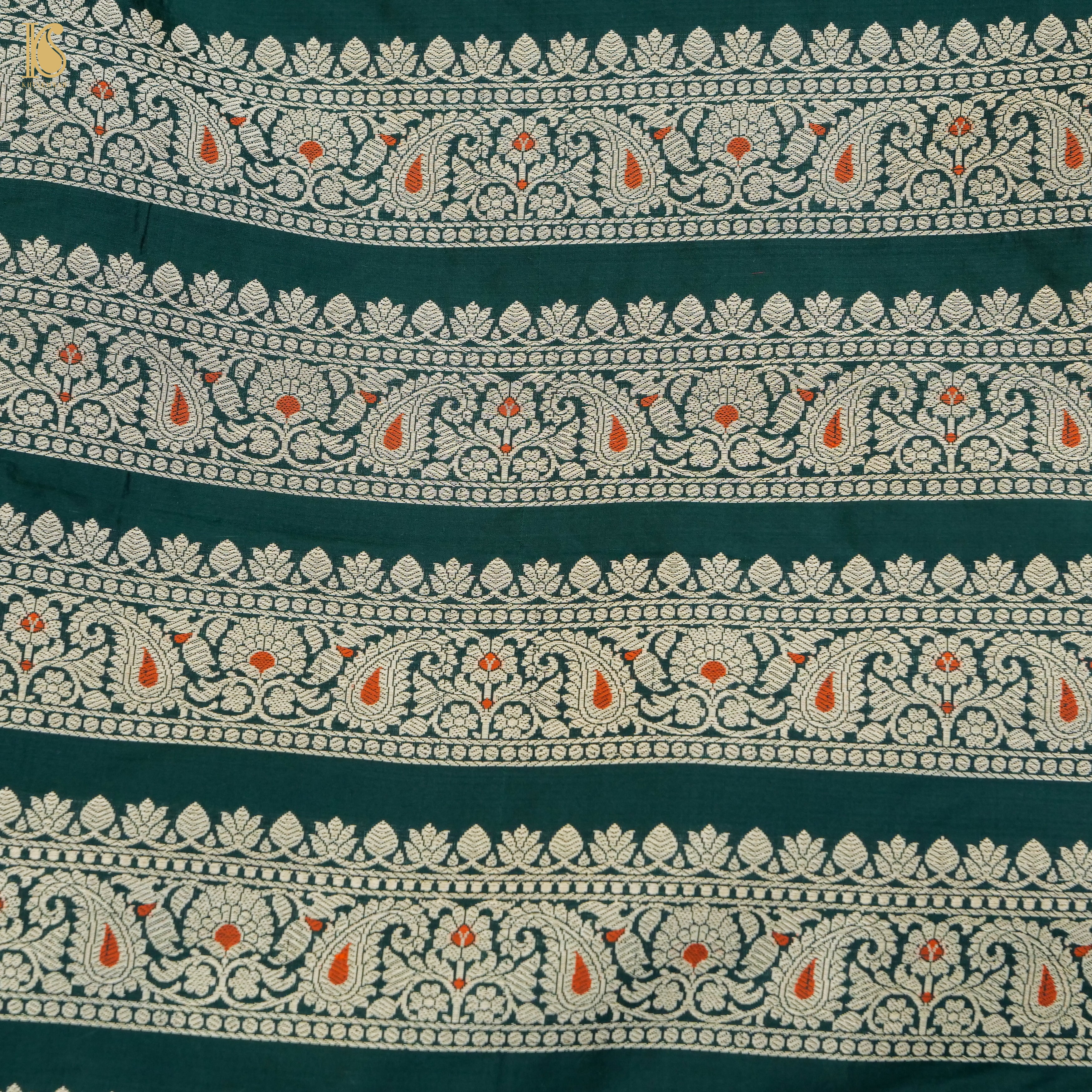 Handloom Banarasi Katan Silk Kalidar Kairavi Lehenga