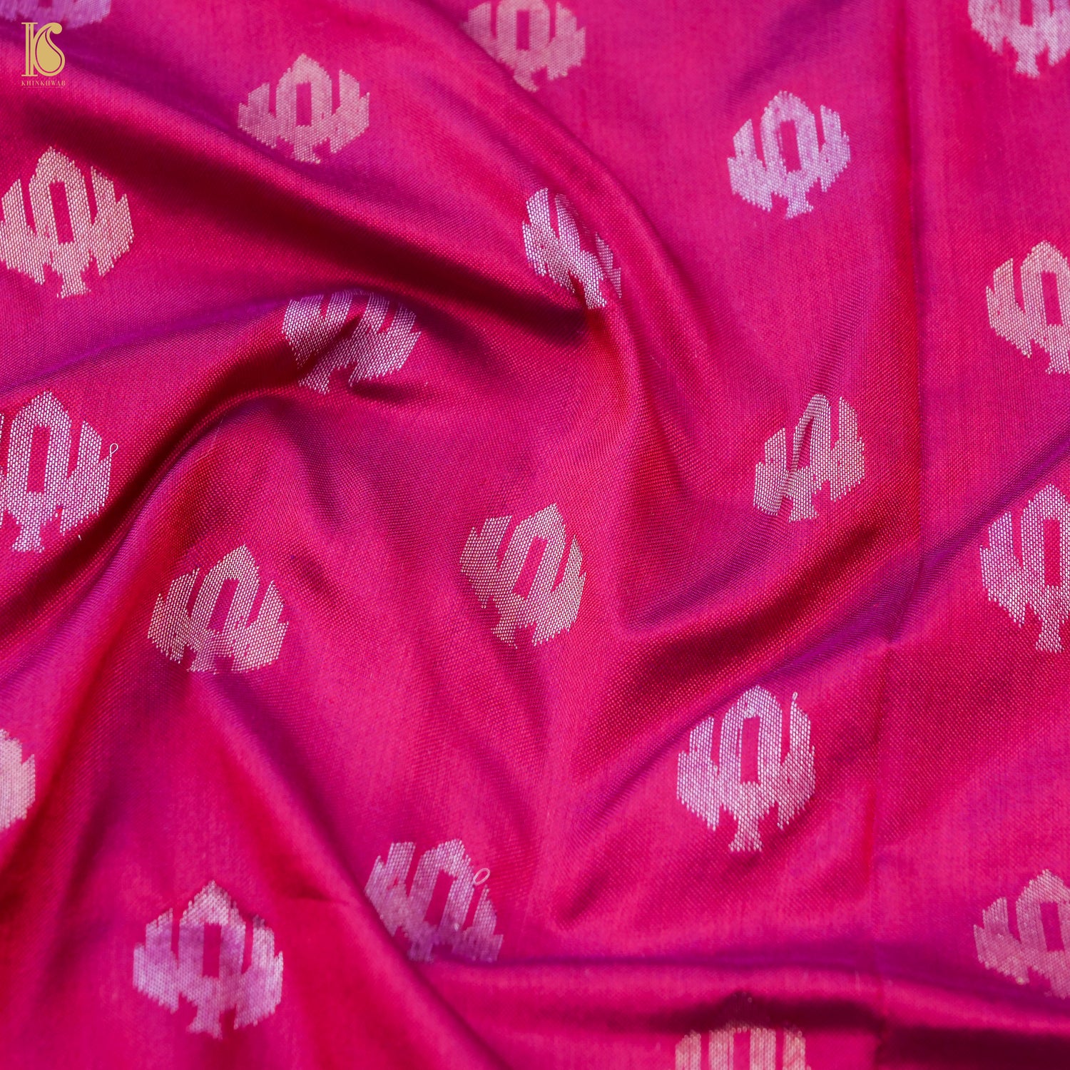 Handwoven Banarasi Katan Silk Kadwa Dupatta