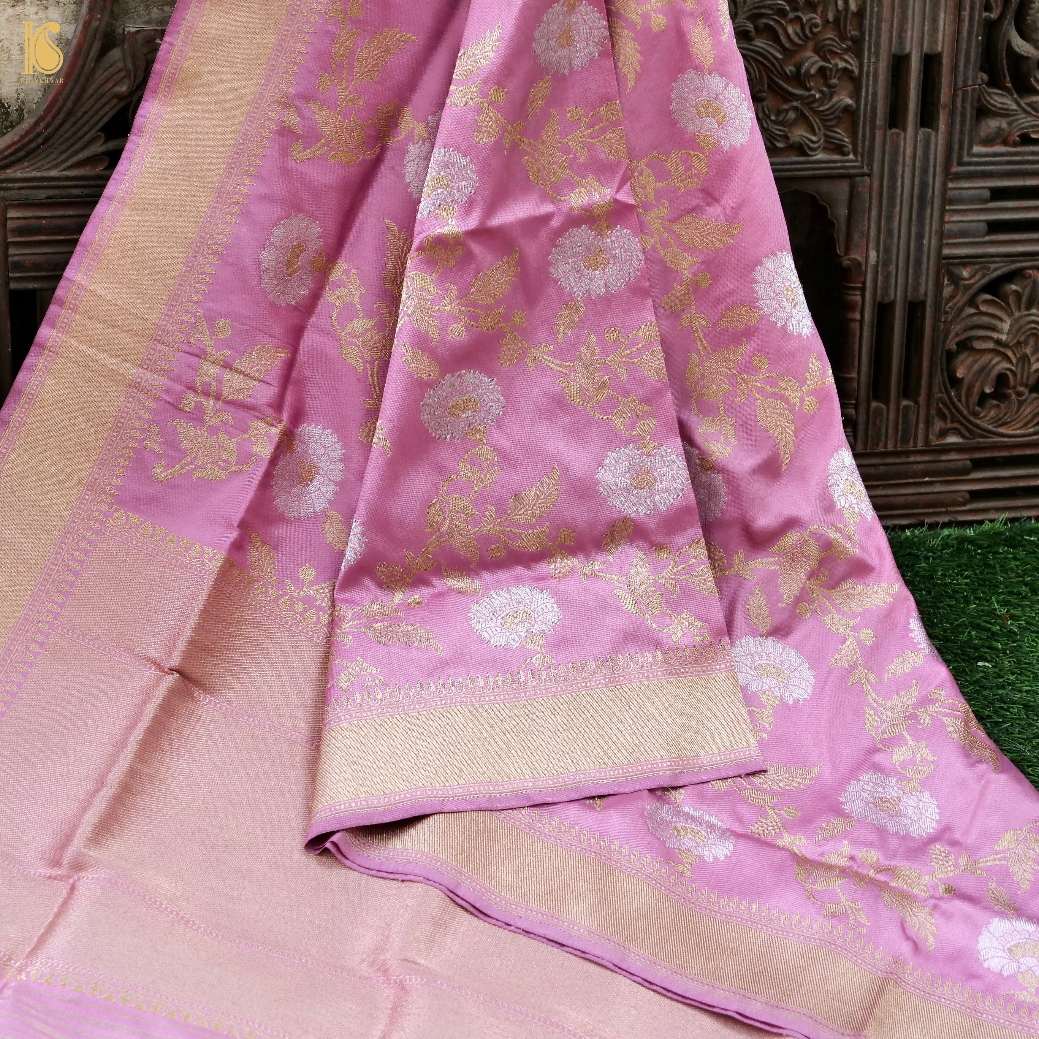 Handwoven Banarasi Katan Silk Kadwa Dupatta