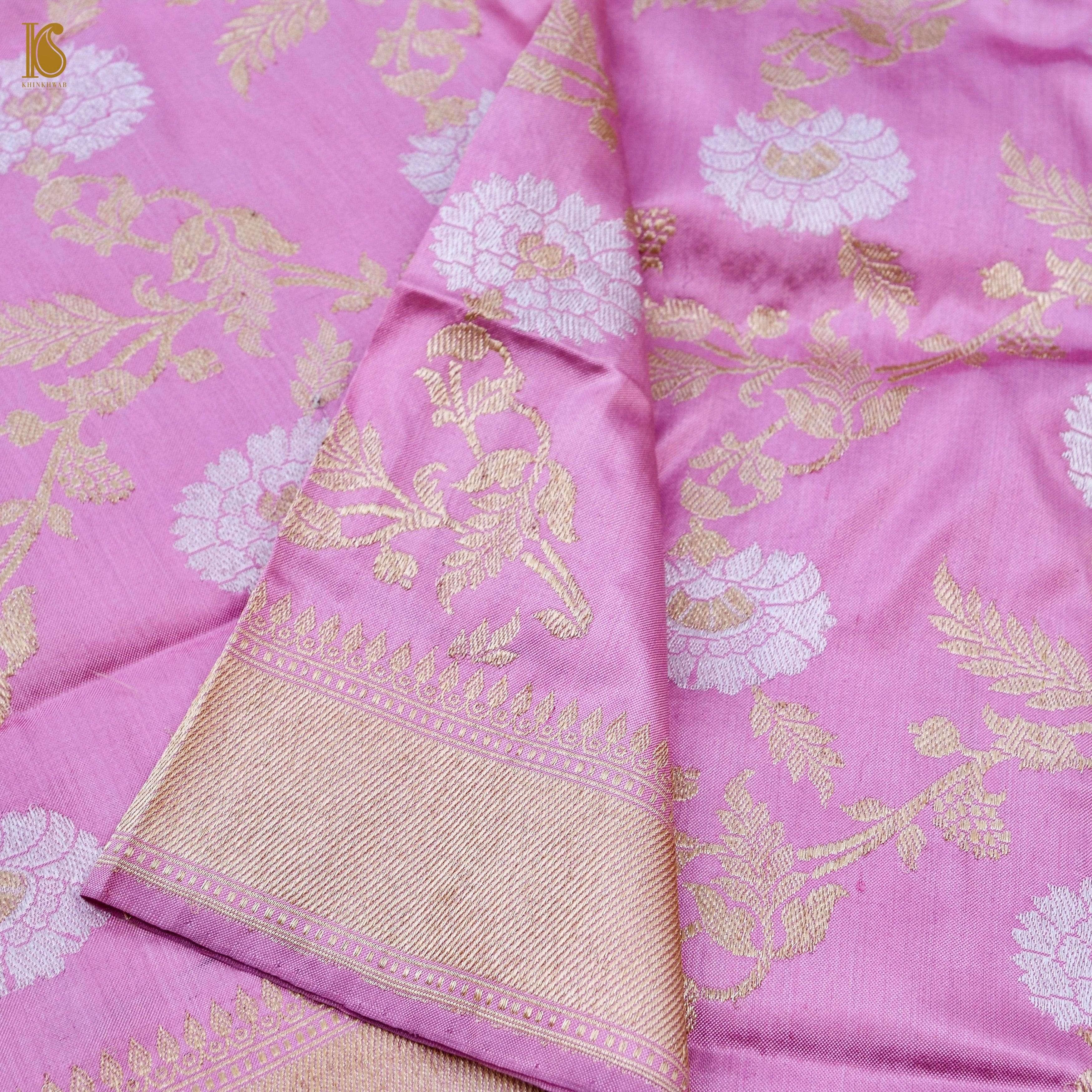 Handwoven Banarasi Katan Silk Kadwa Dupatta