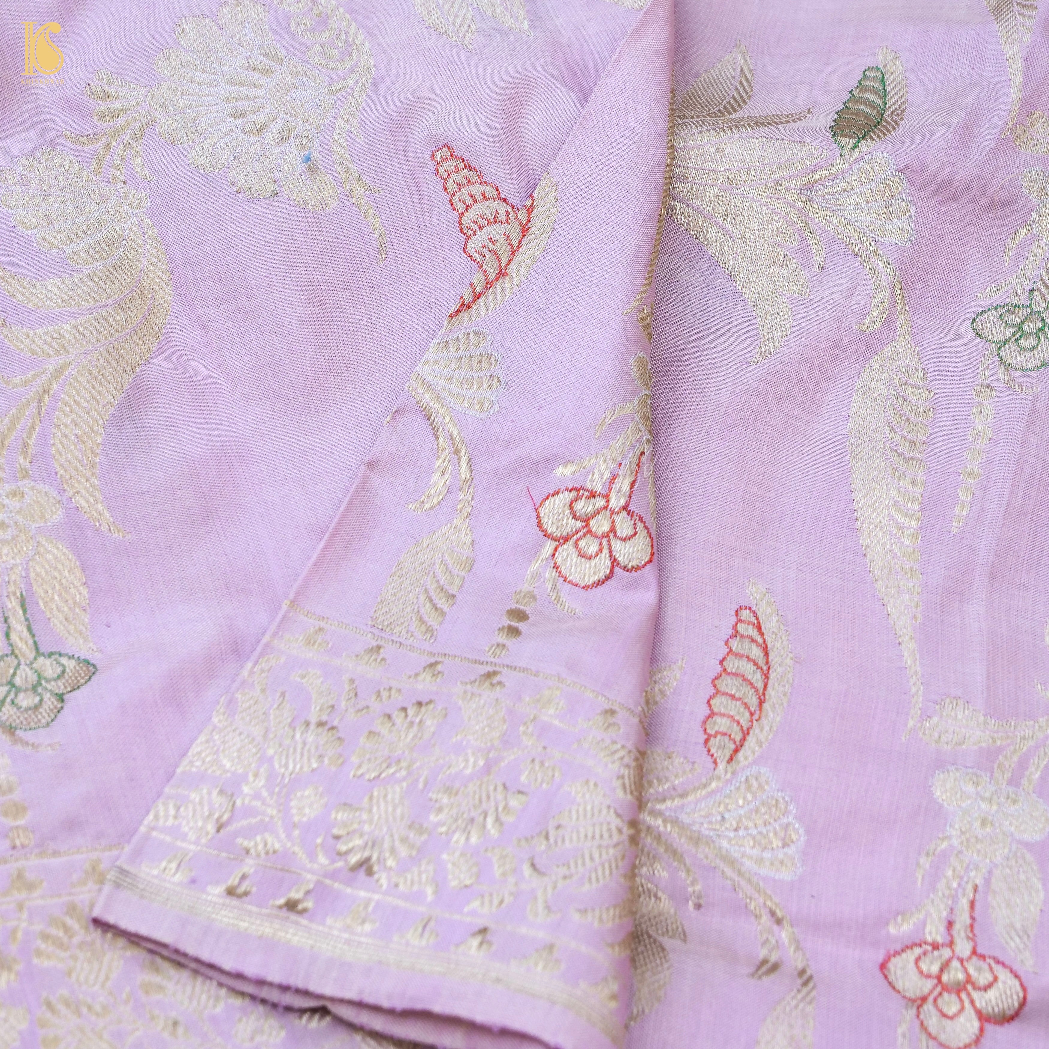 Handwoven Banarasi Katan Silk Kadwa Dupatta