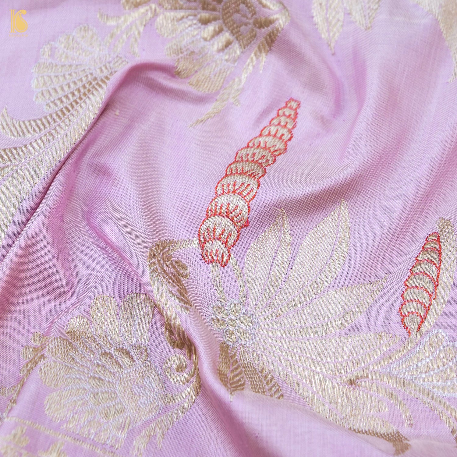 Handwoven Banarasi Katan Silk Kadwa Dupatta