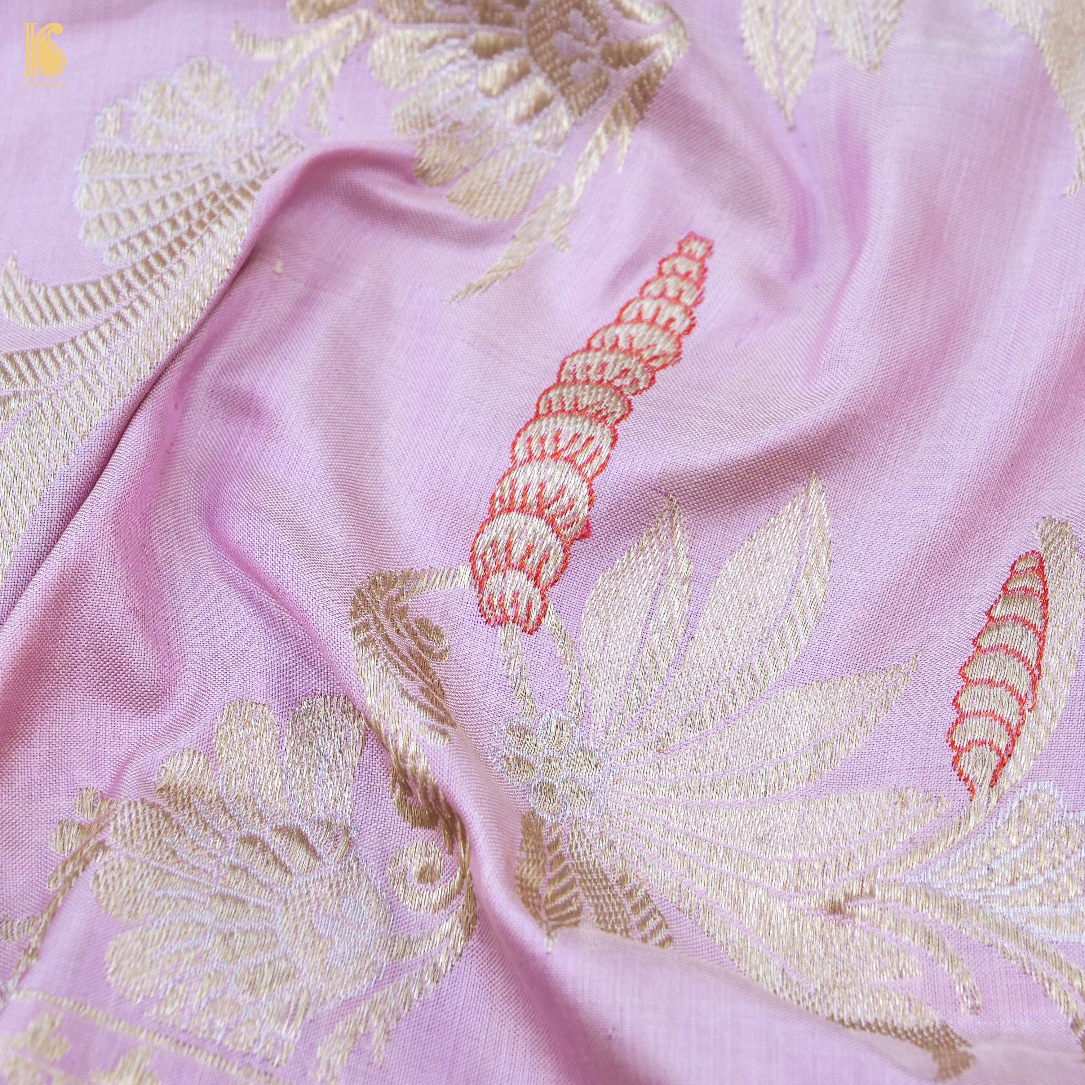 Handwoven Banarasi Katan Silk Kadwa Dupatta