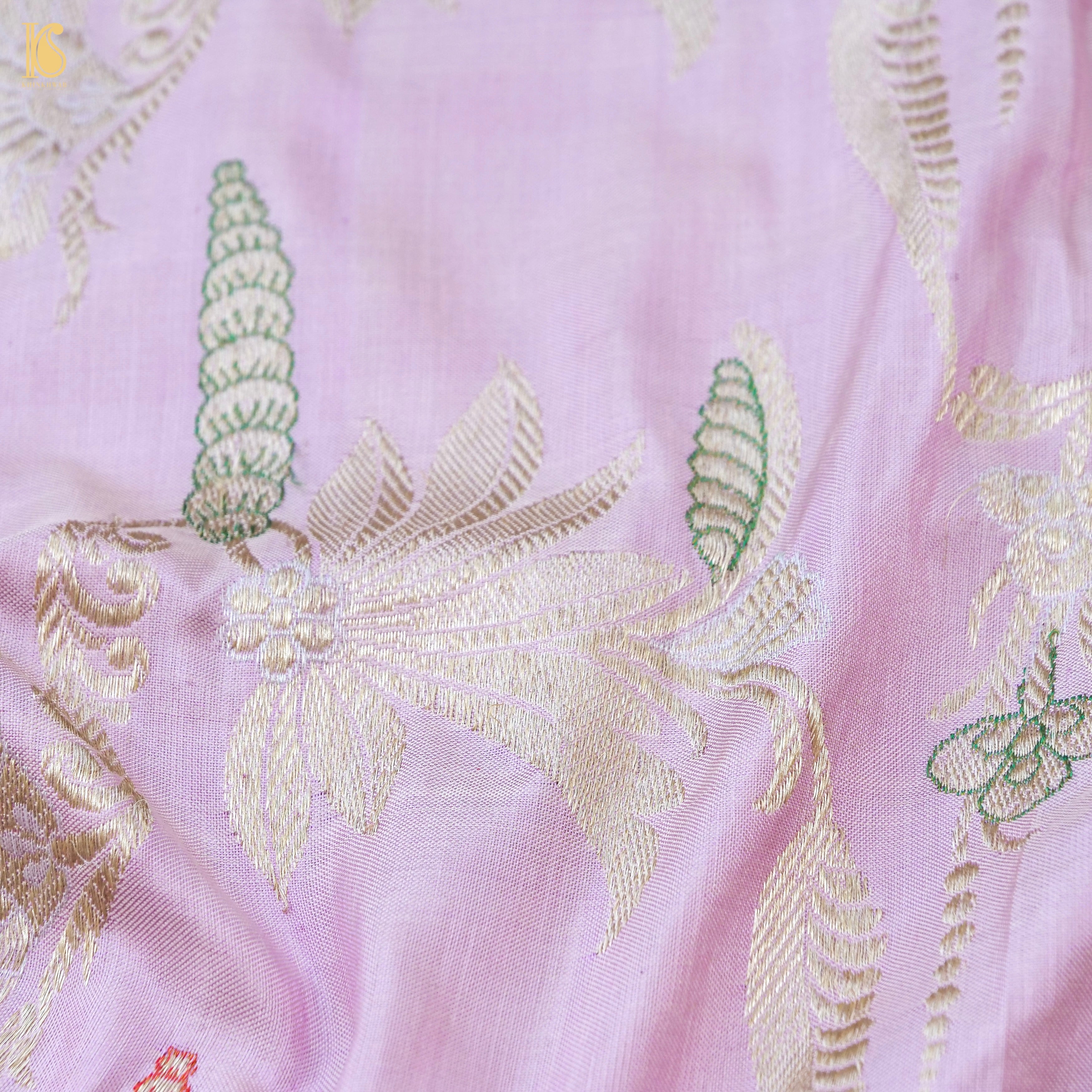 Handwoven Banarasi Katan Silk Kadwa Dupatta