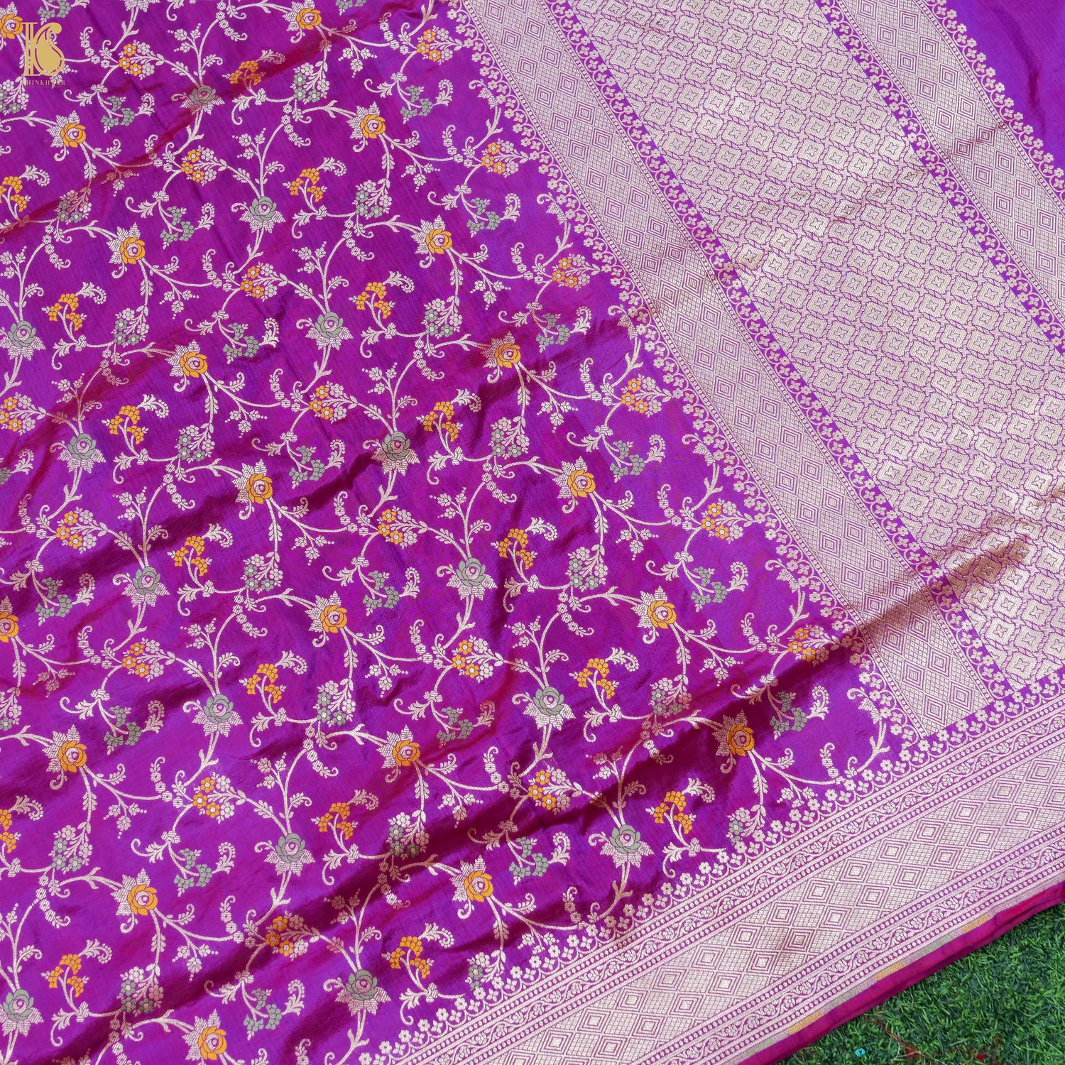Handloom Katan Silk Banarasi Dupatta
