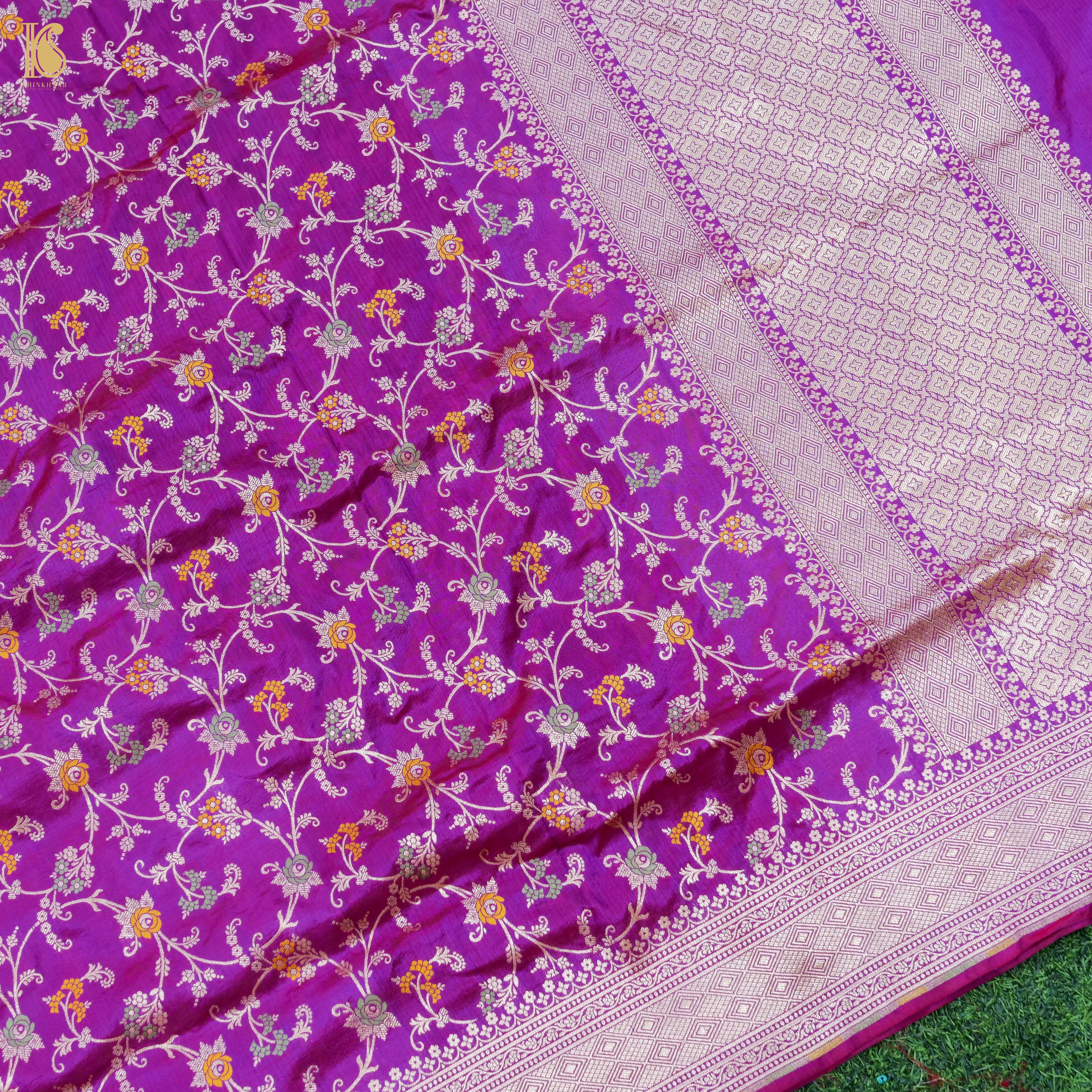 Handloom Katan Silk Banarasi Dupatta