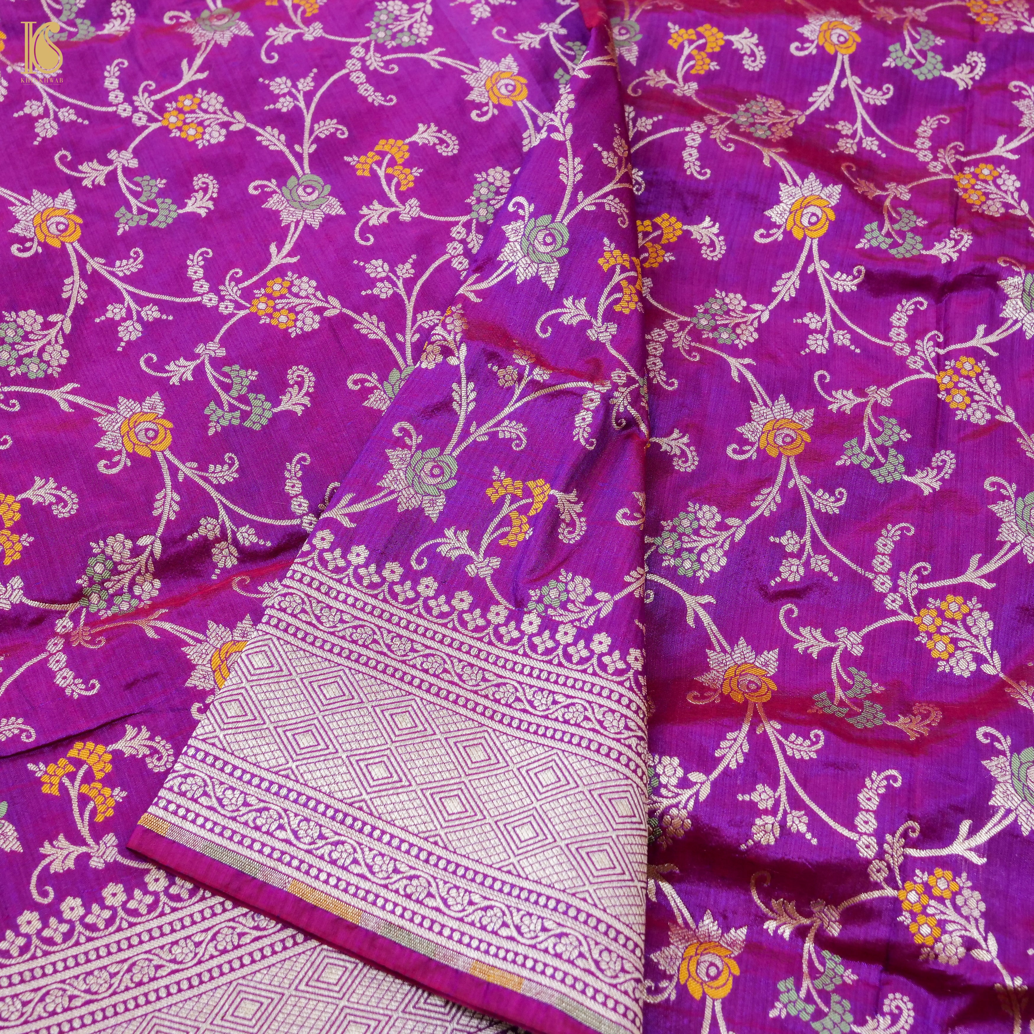 Handloom Katan Silk Banarasi Dupatta