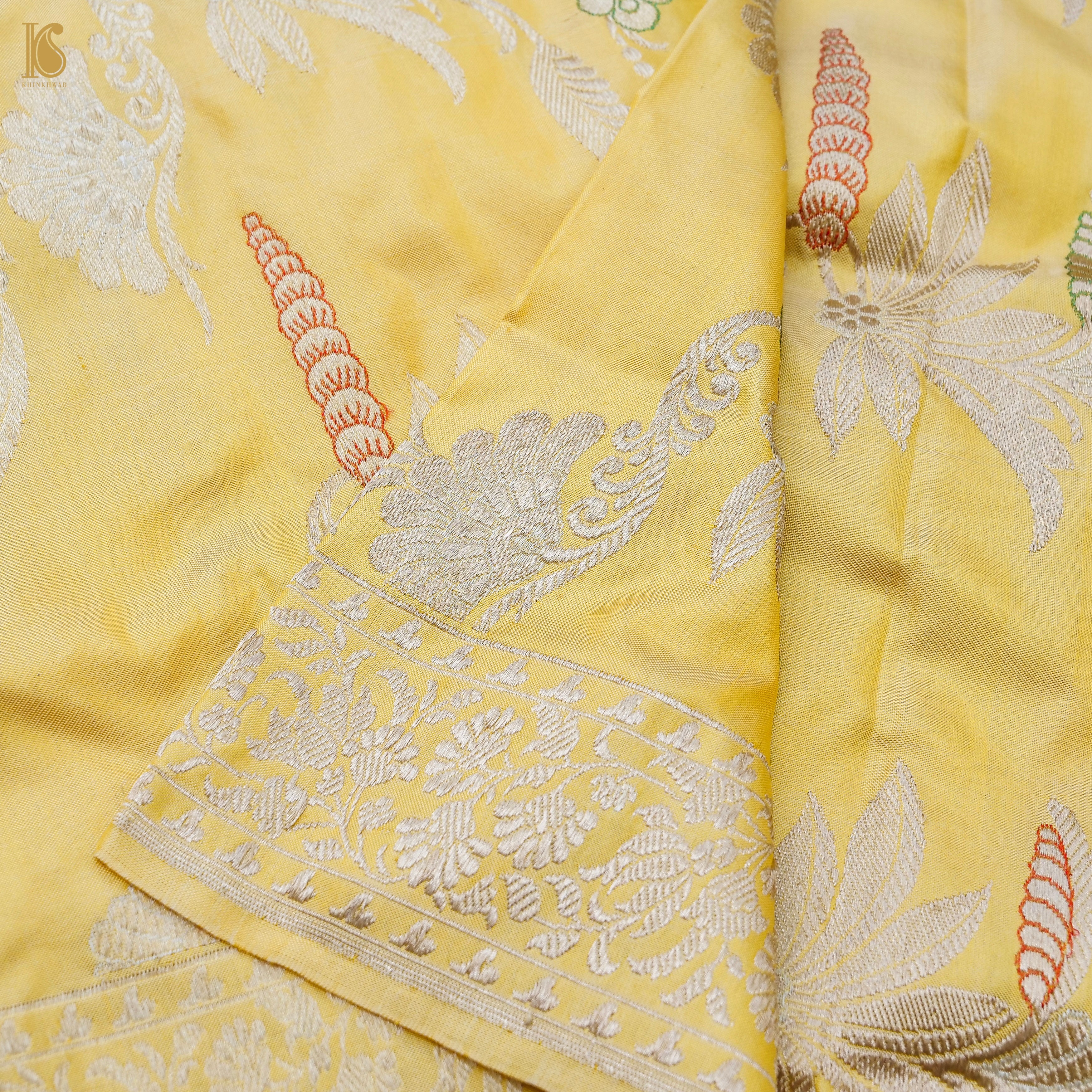 Handwoven Banarasi Katan Silk Kadwa Dupatta