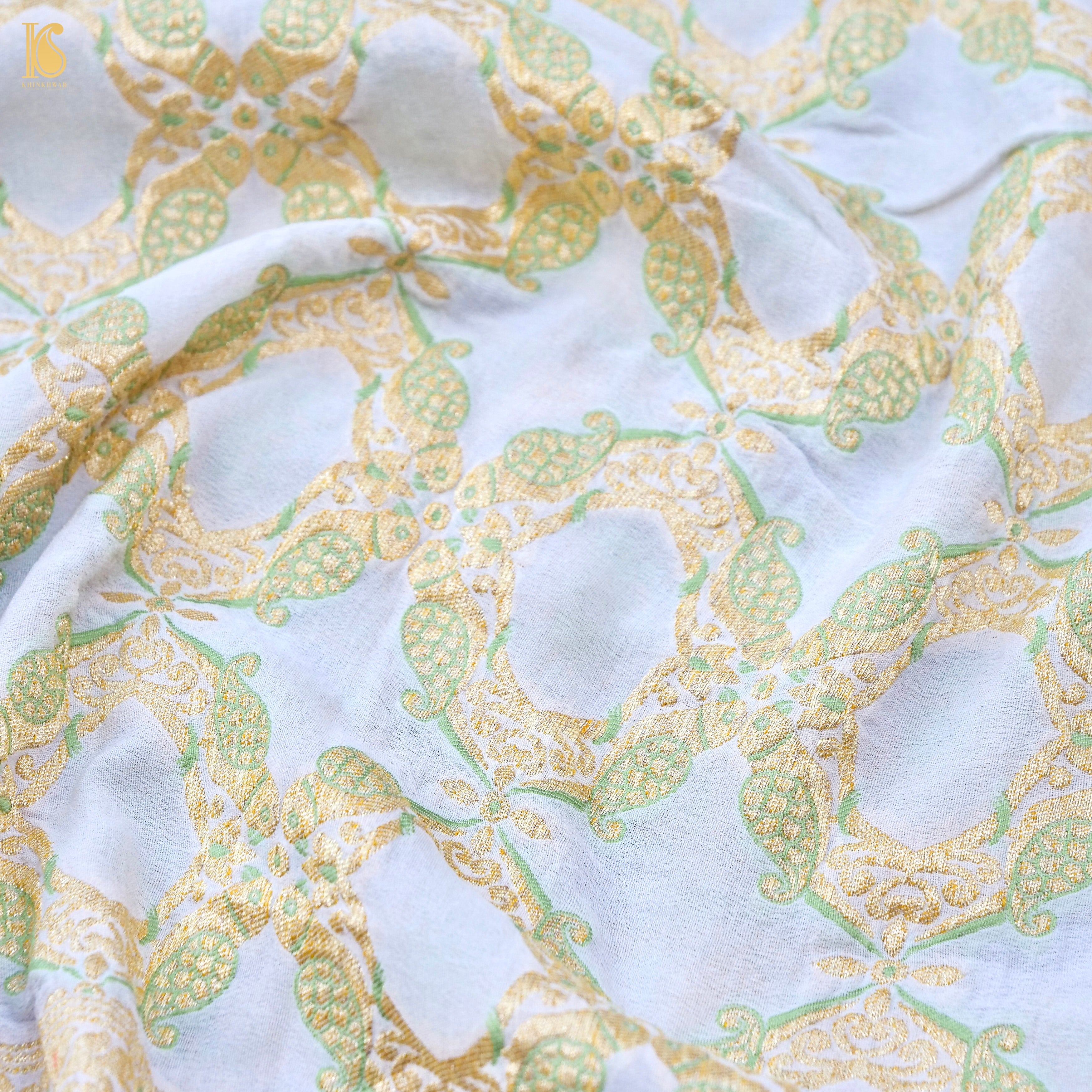Georgette Silk Meenakari Banarasi Dupatta