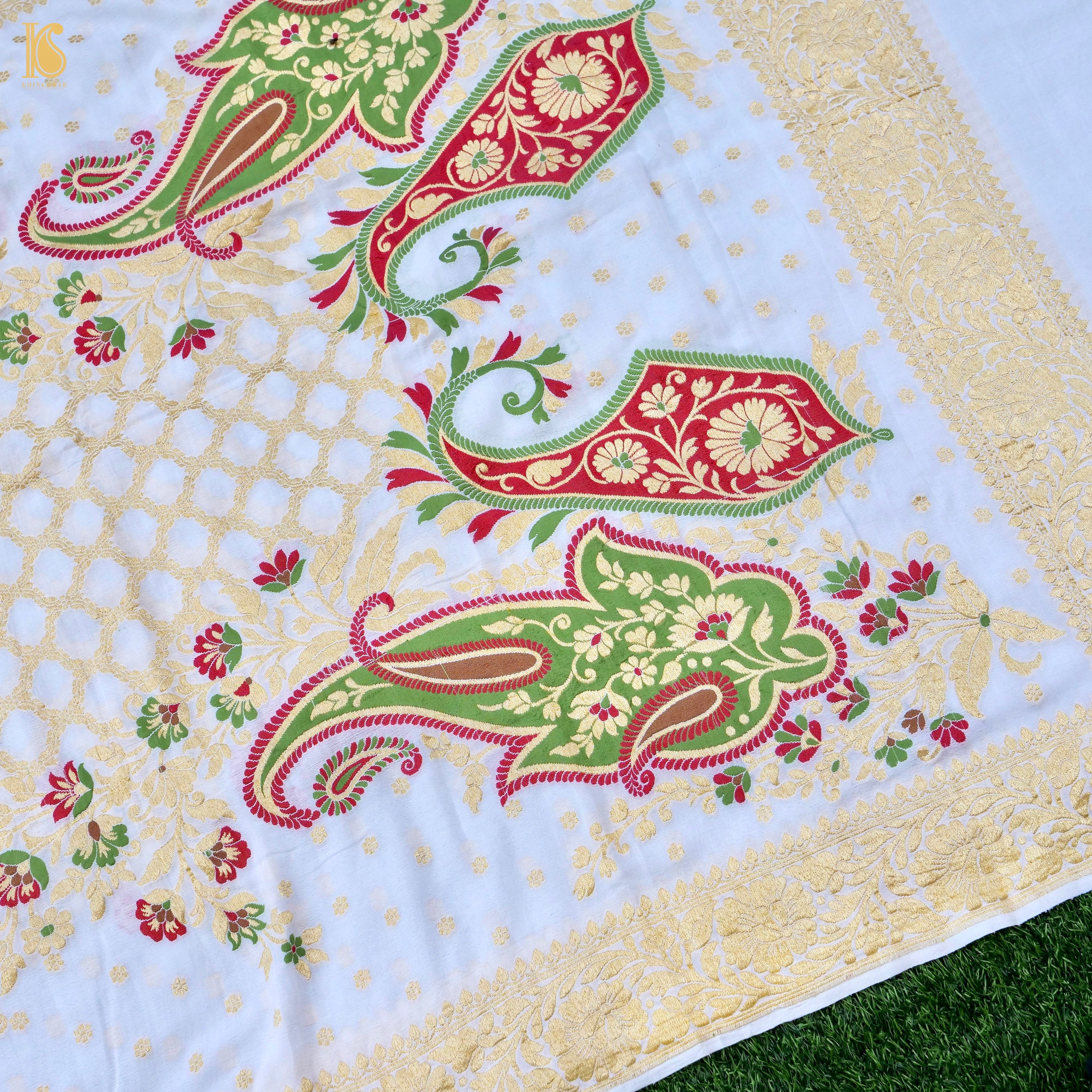 Georgette Silk Banarasi Paisley Dupatta